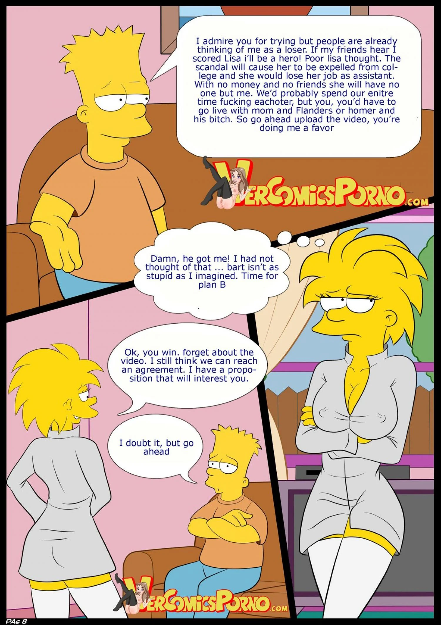 Old Habits (The Simpsons) [Croc] 2 . Old Habits - Chapter 2 (The Simpsons) [Croc] – page 9