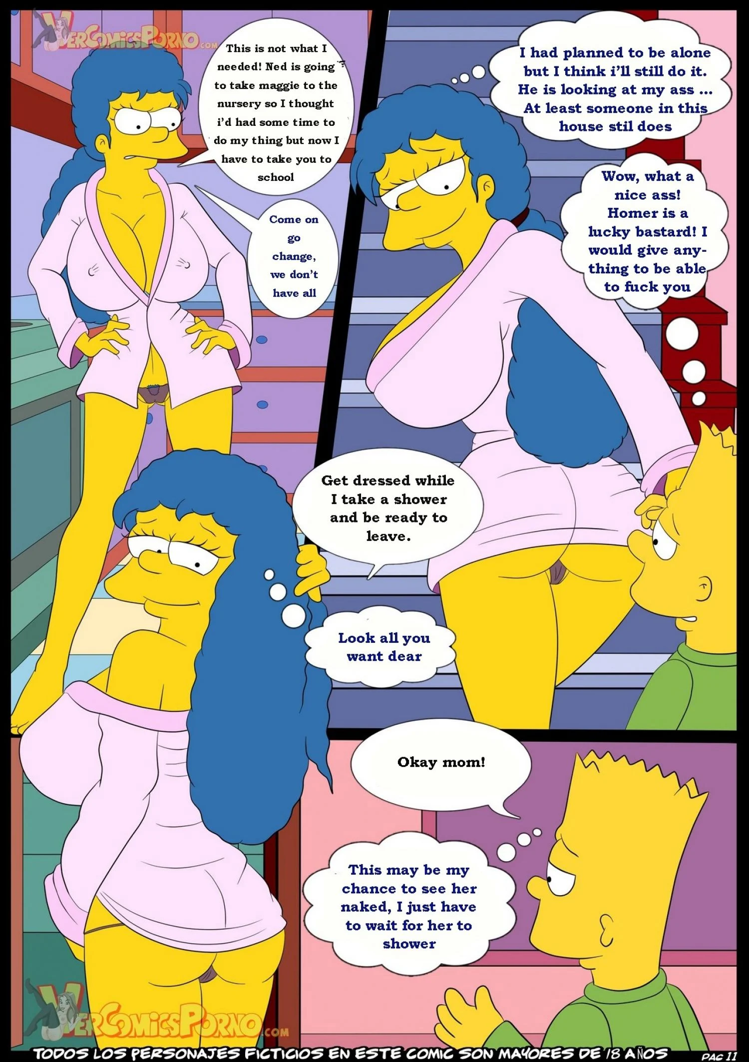 Old Habits (The Simpsons) [Croc] 3 . Old Habits - Chapter 3 (The Simpsons) [Croc] – page 12