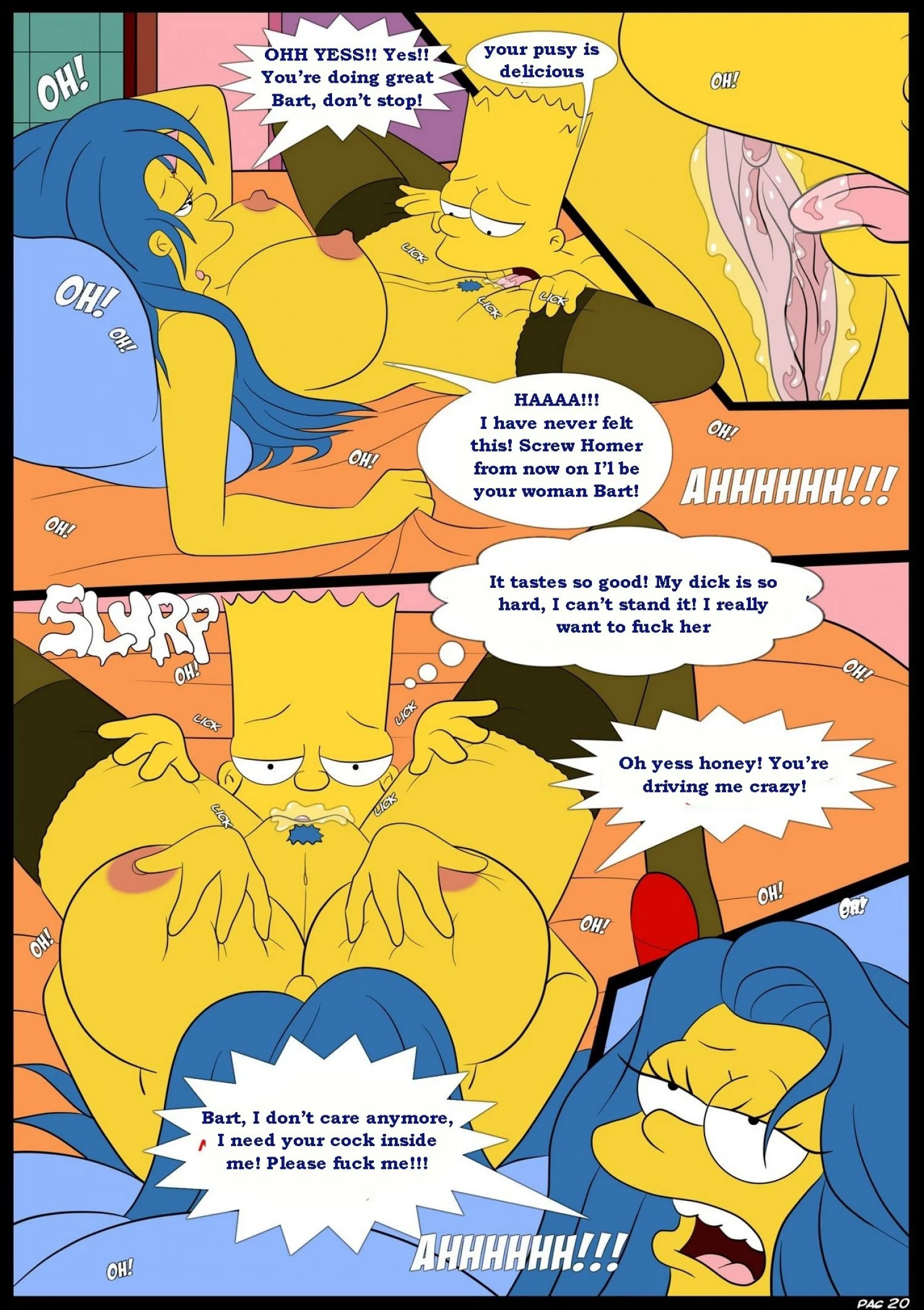 Old Habits (The Simpsons) [Croc] 3 . Old Habits - Chapter 3 (The Simpsons) [Croc] – page 21