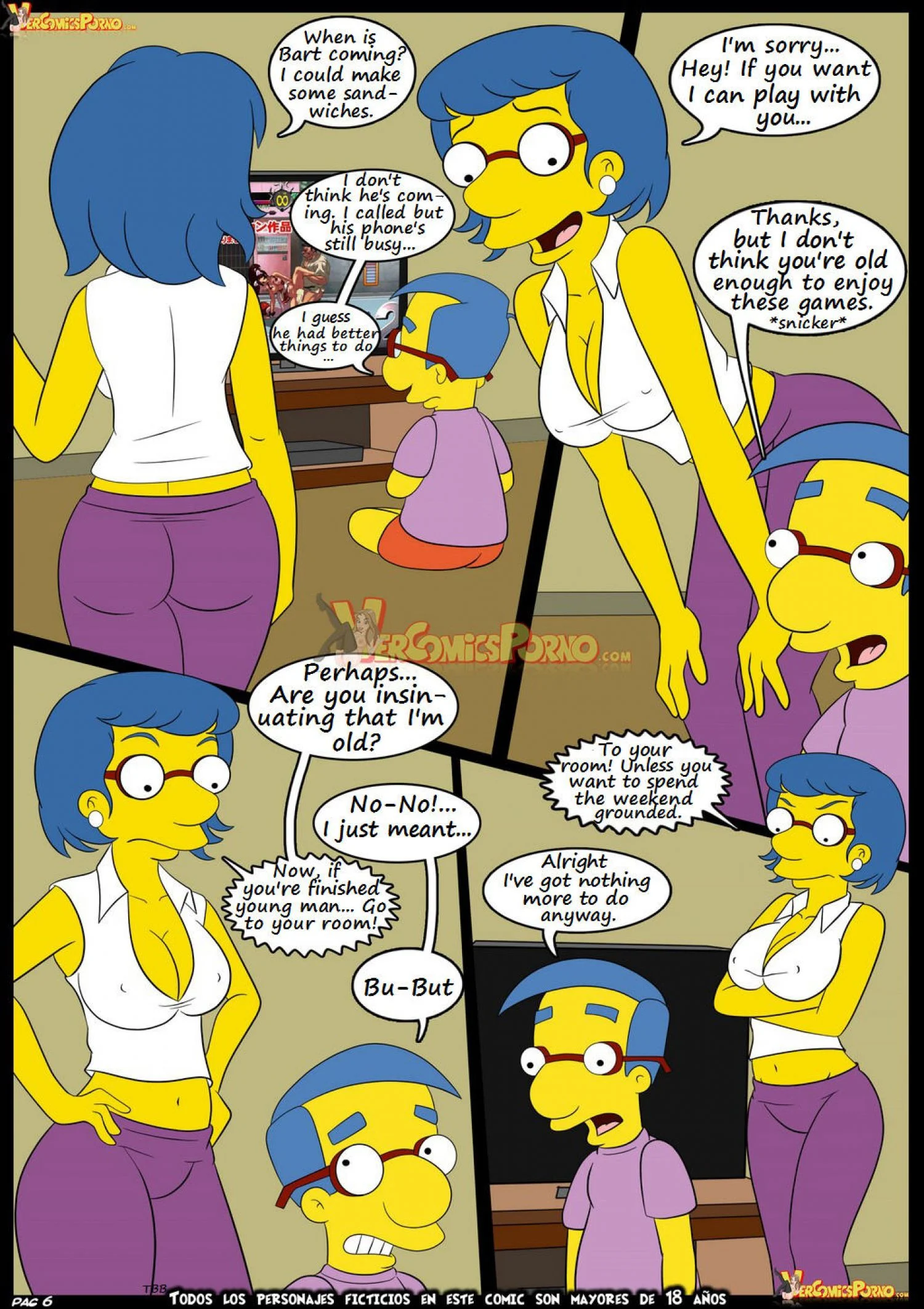Old Habits (The Simpsons) [Croc] 6 . Old Habits - Chapter 6 (The Simpsons) [Croc] – page 7
