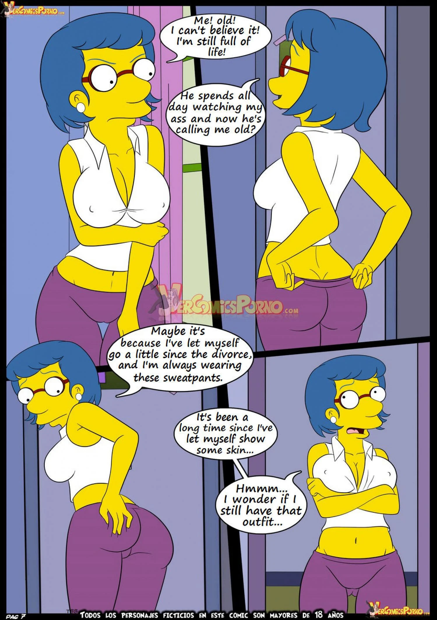 Old Habits (The Simpsons) [Croc] 6 . Old Habits - Chapter 6 (The Simpsons) [Croc] – page 8