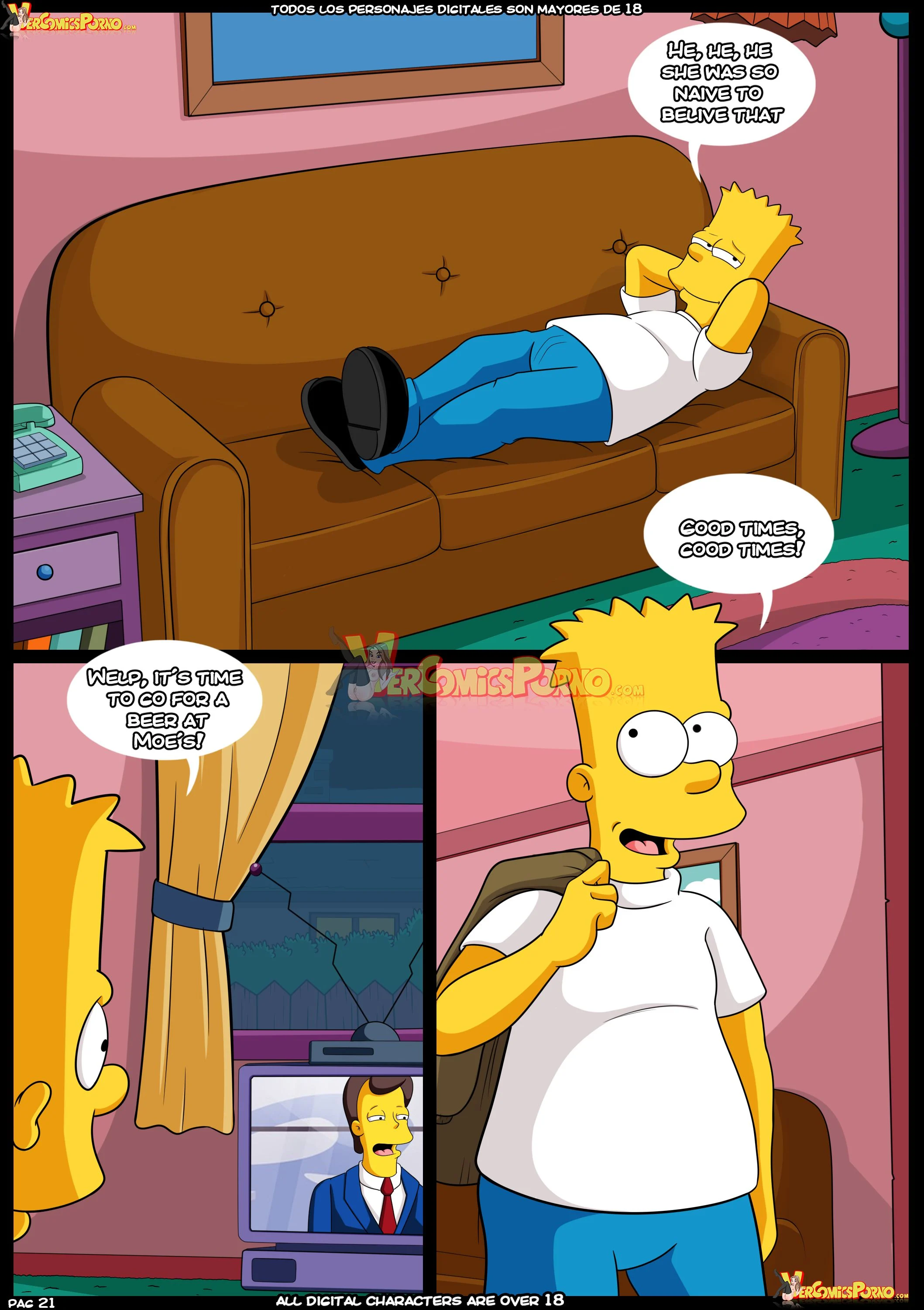 Old Habits (The Simpsons) [Croc] 9 . Old Habits - Chapter 9 (The Simpsons) [Croc] – page 22