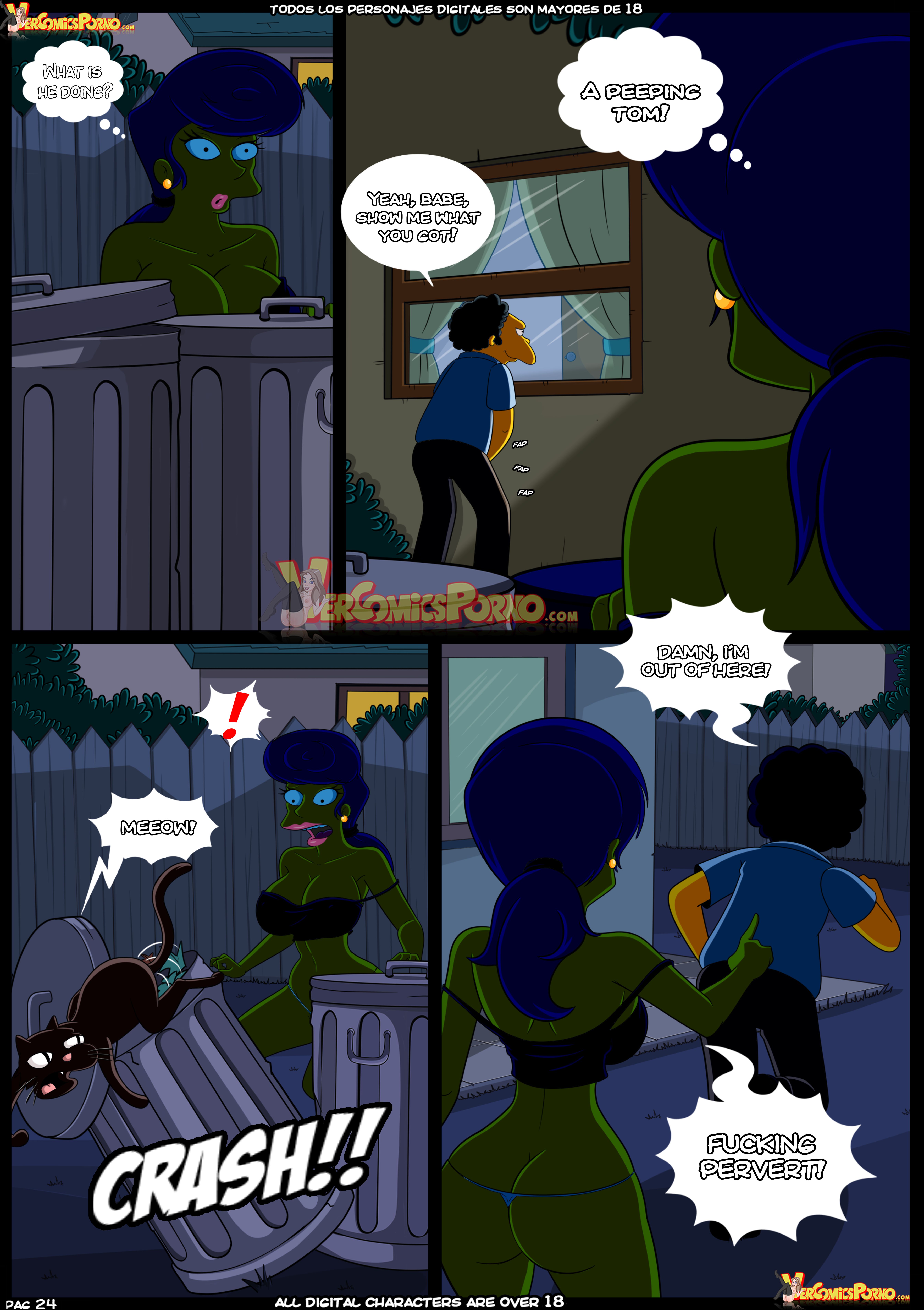 Old Habits (The Simpsons) [Croc] 9 . Old Habits - Chapter 9 (The Simpsons) [Croc] – page 25