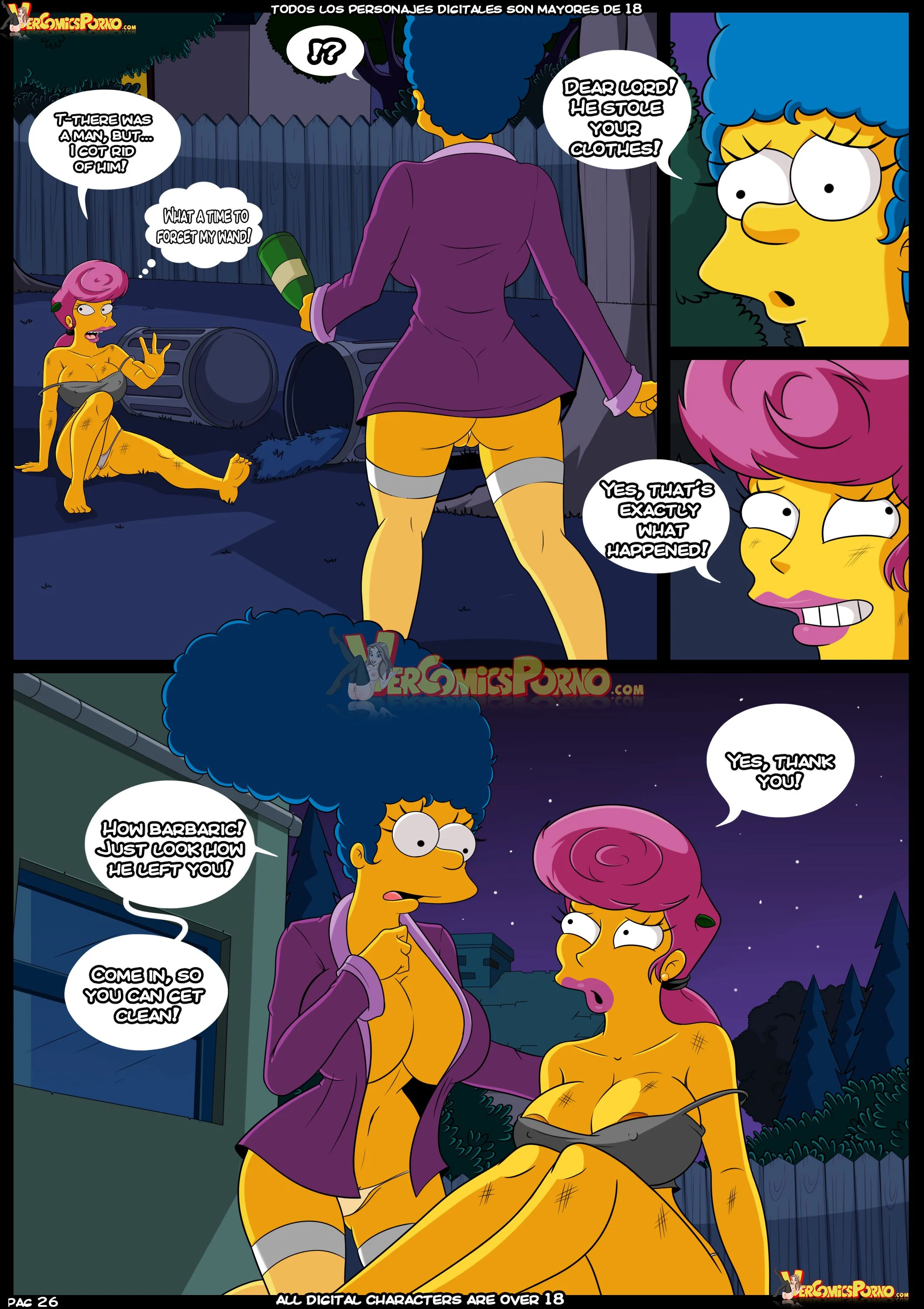 Old Habits (The Simpsons) [Croc] 9 . Old Habits - Chapter 9 (The Simpsons) [Croc] – page 27