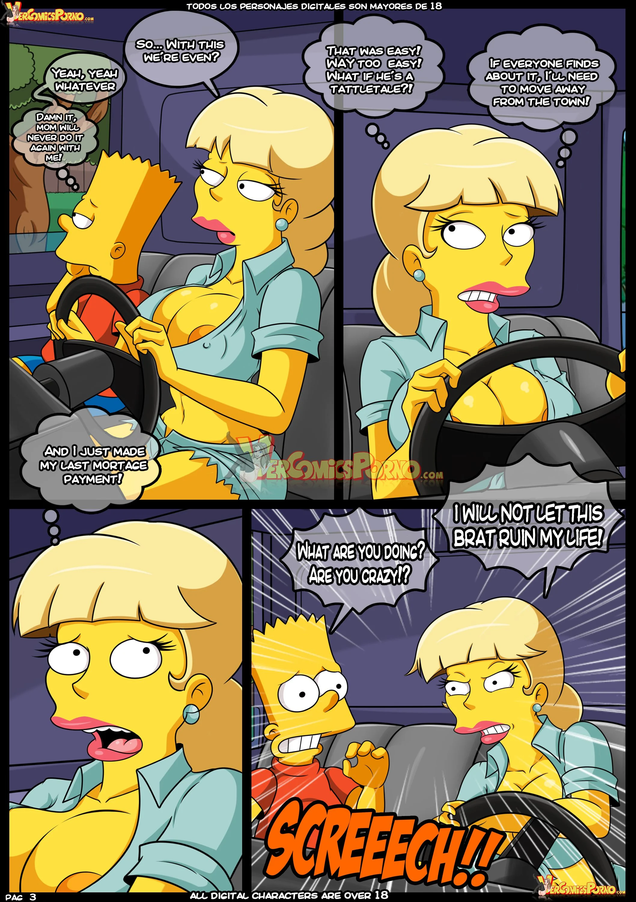 Old Habits (The Simpsons) [Croc] 9 . Old Habits - Chapter 9 (The Simpsons) [Croc] – page 4