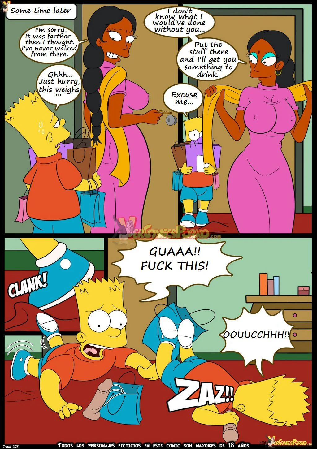 Old Habits (The Simpsons) [Croc] 7 . Old Habits - Chapter 7 (The Simpsons) [Croc] – page 13