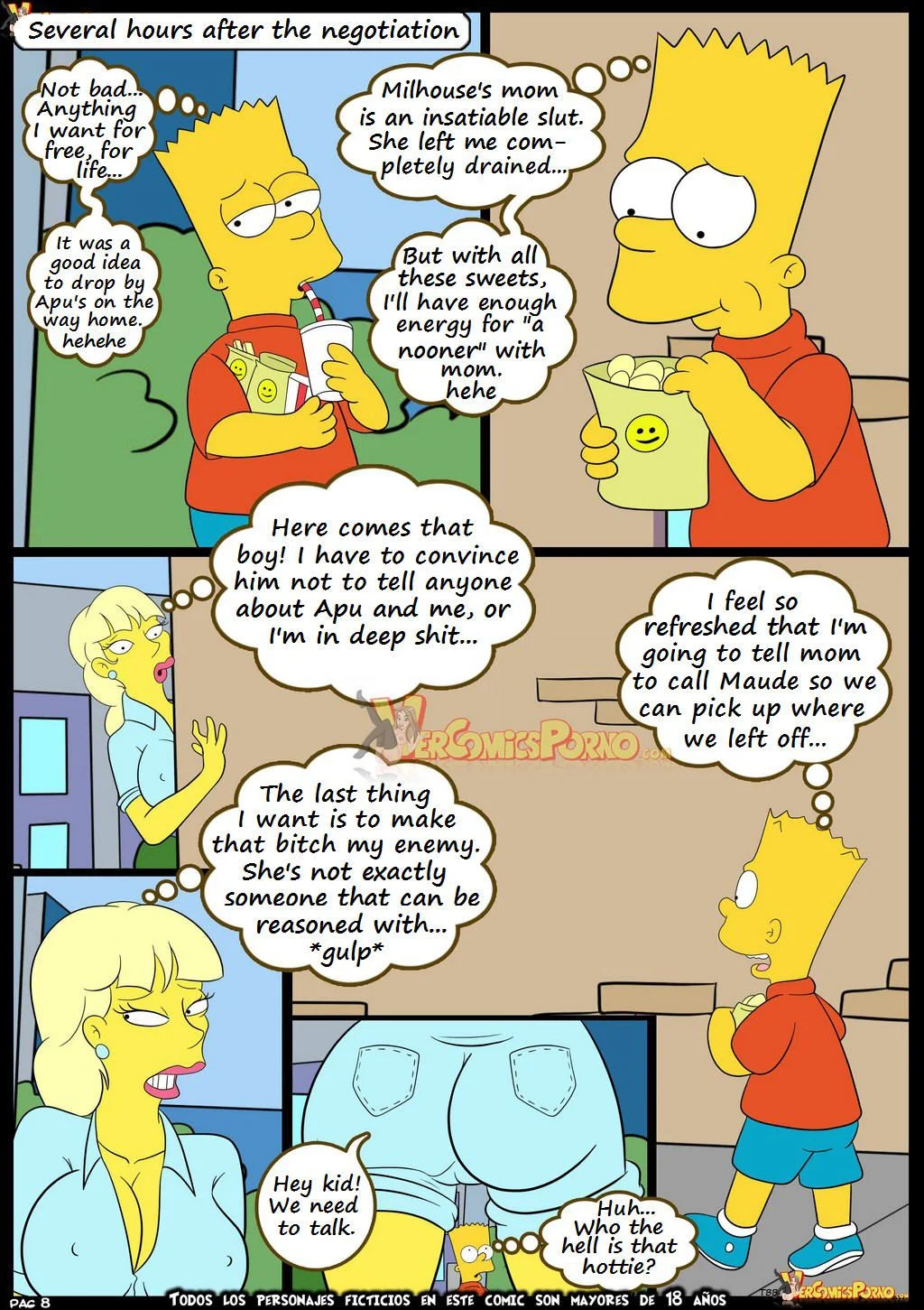 Old Habits (The Simpsons) [Croc] 7 . Old Habits - Chapter 7 (The Simpsons) [Croc] – page 9