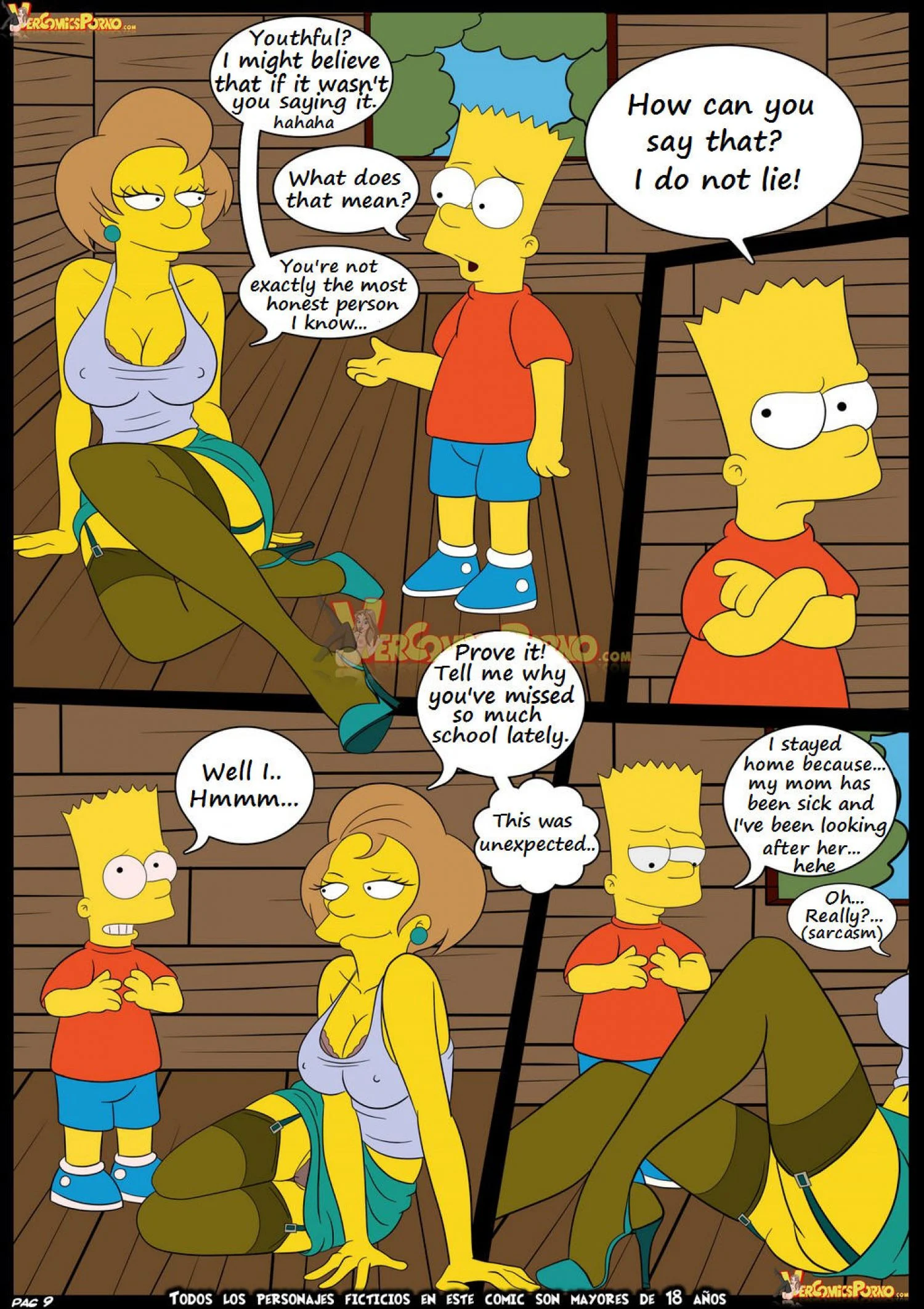 Old Habits (The Simpsons) [Croc] 5 . Old Habits - Chapter 5 (The Simpsons) [Croc] – page 10