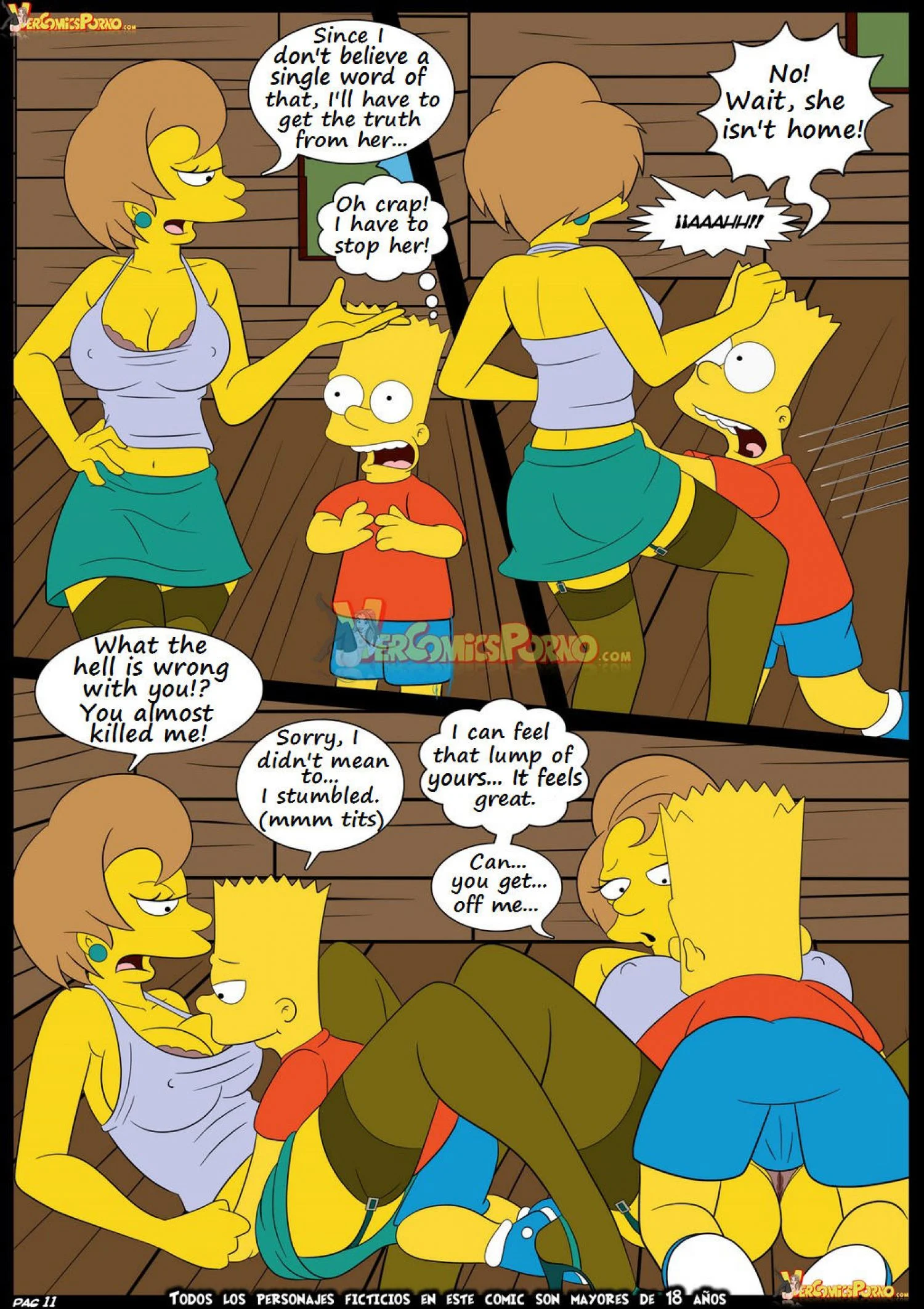 Old Habits (The Simpsons) [Croc] 5 . Old Habits - Chapter 5 (The Simpsons) [Croc] – page 12