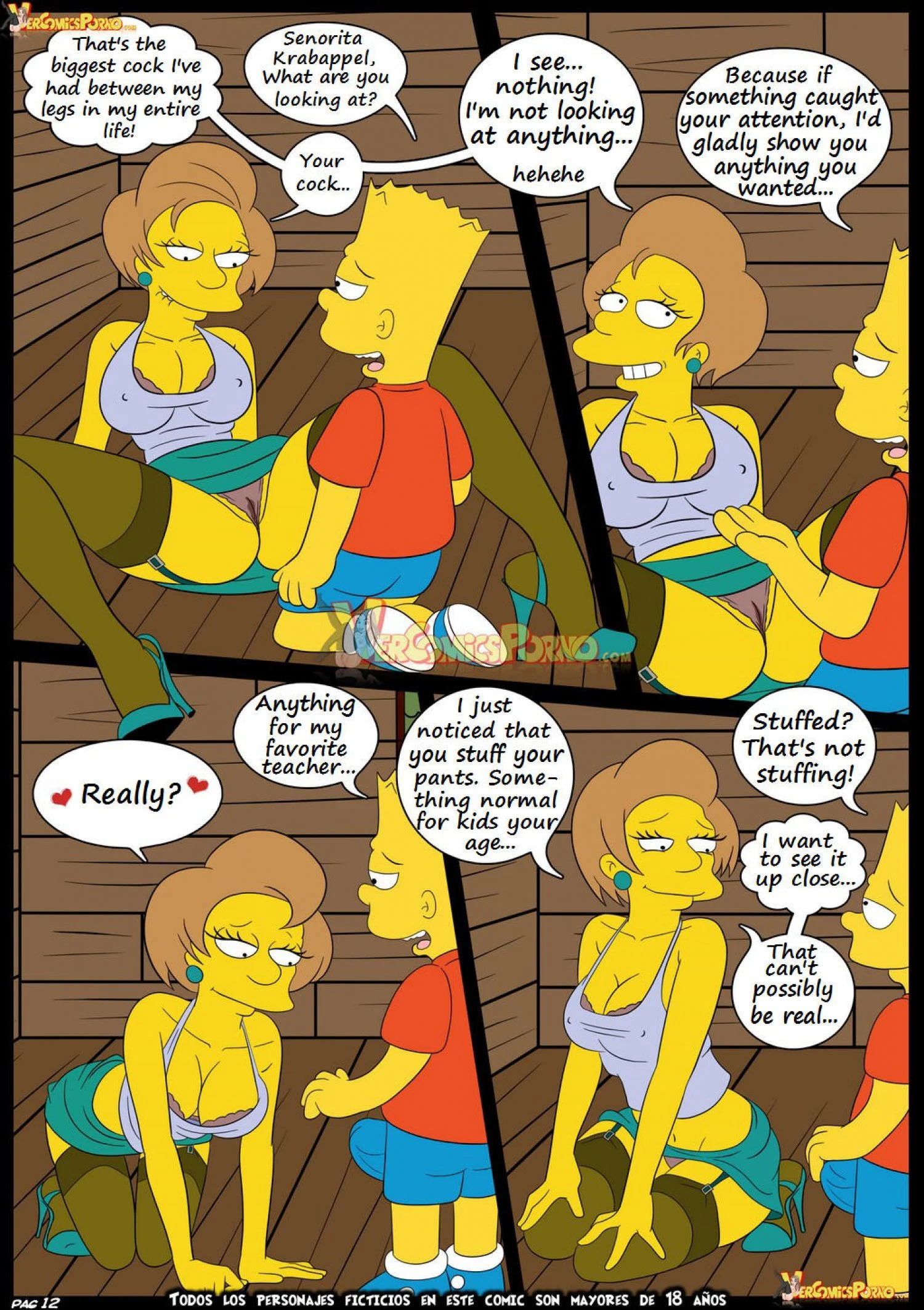 Old Habits (The Simpsons) [Croc] 5 . Old Habits - Chapter 5 (The Simpsons) [Croc] – page 13