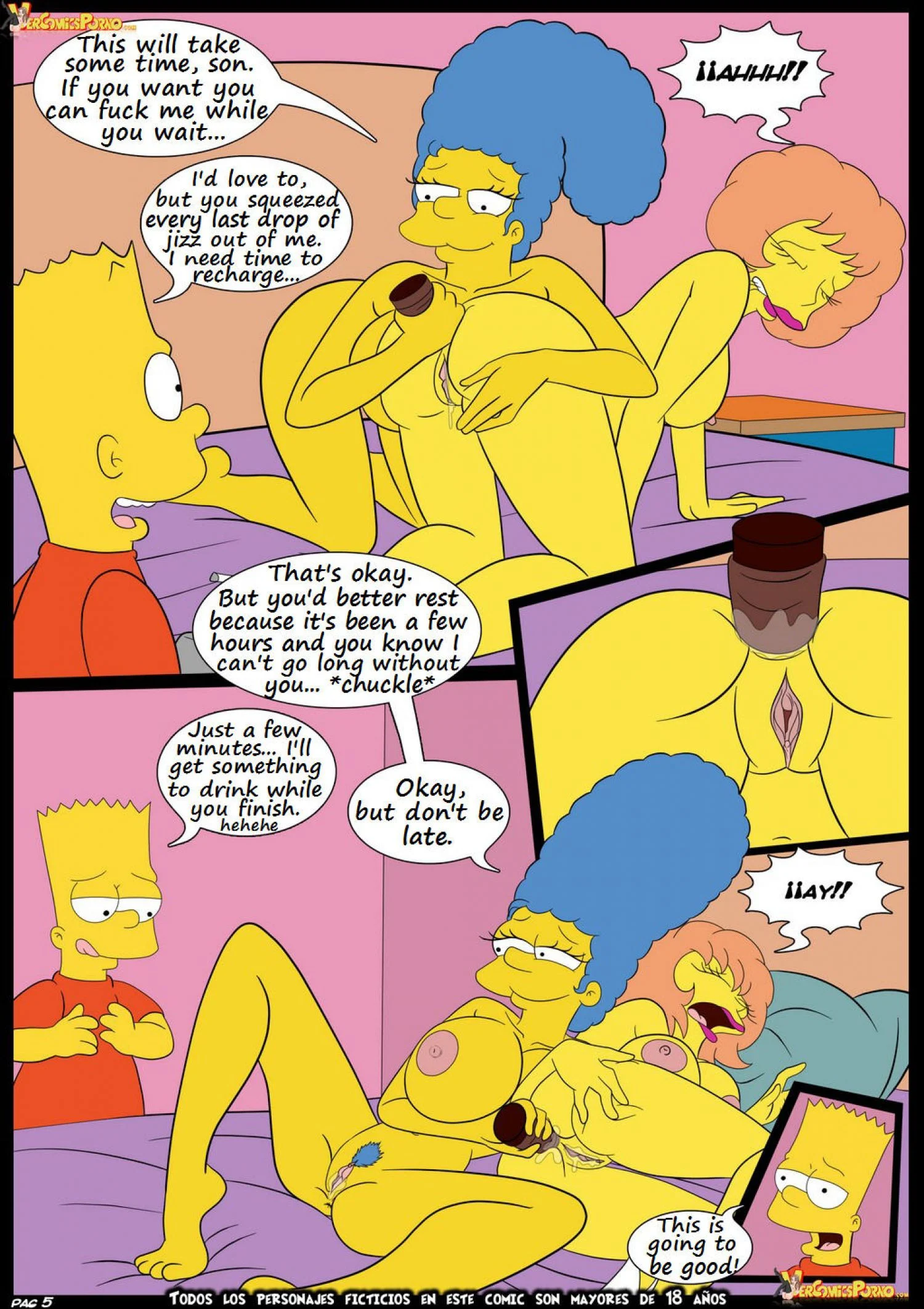 Old Habits (The Simpsons) [Croc] 5 . Old Habits - Chapter 5 (The Simpsons) [Croc] – page 6
