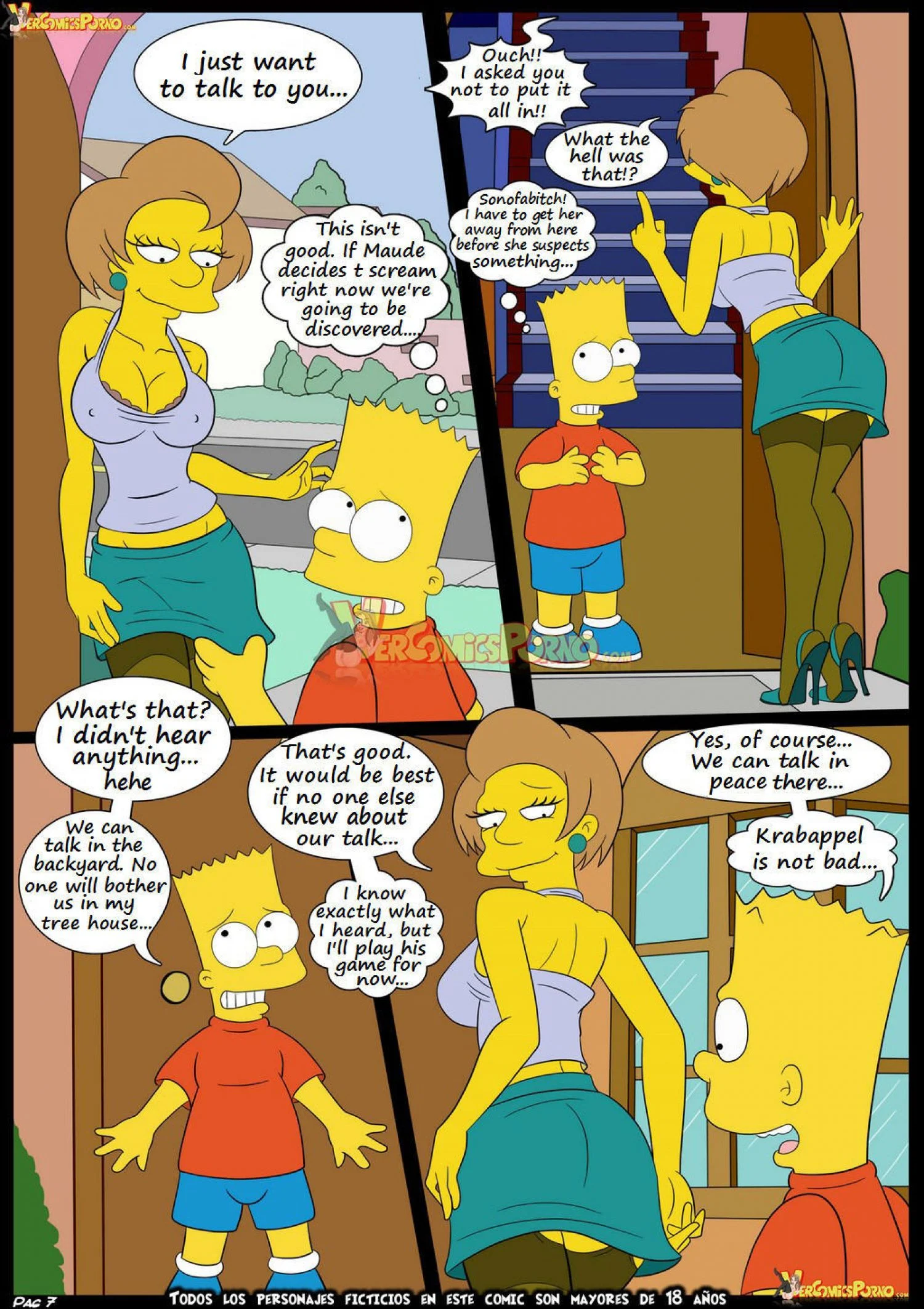 Old Habits (The Simpsons) [Croc] 5 . Old Habits - Chapter 5 (The Simpsons) [Croc] – page 8