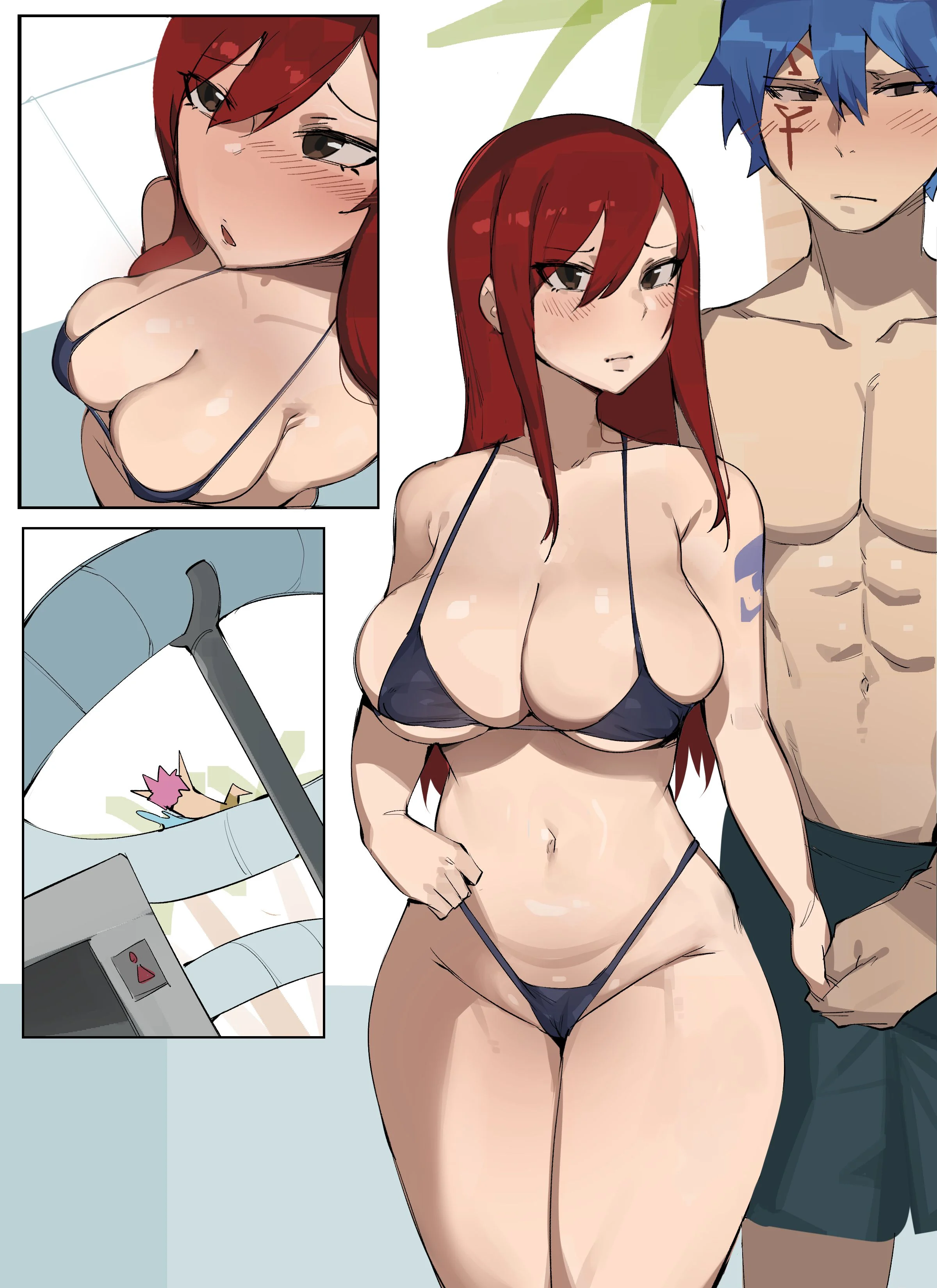 Erza x jellal (Fairy Tail) [Elijahzx] 2 . Erza x jellal - Chapter 2 (Fairy Tail) [Elijahzx] – page 9