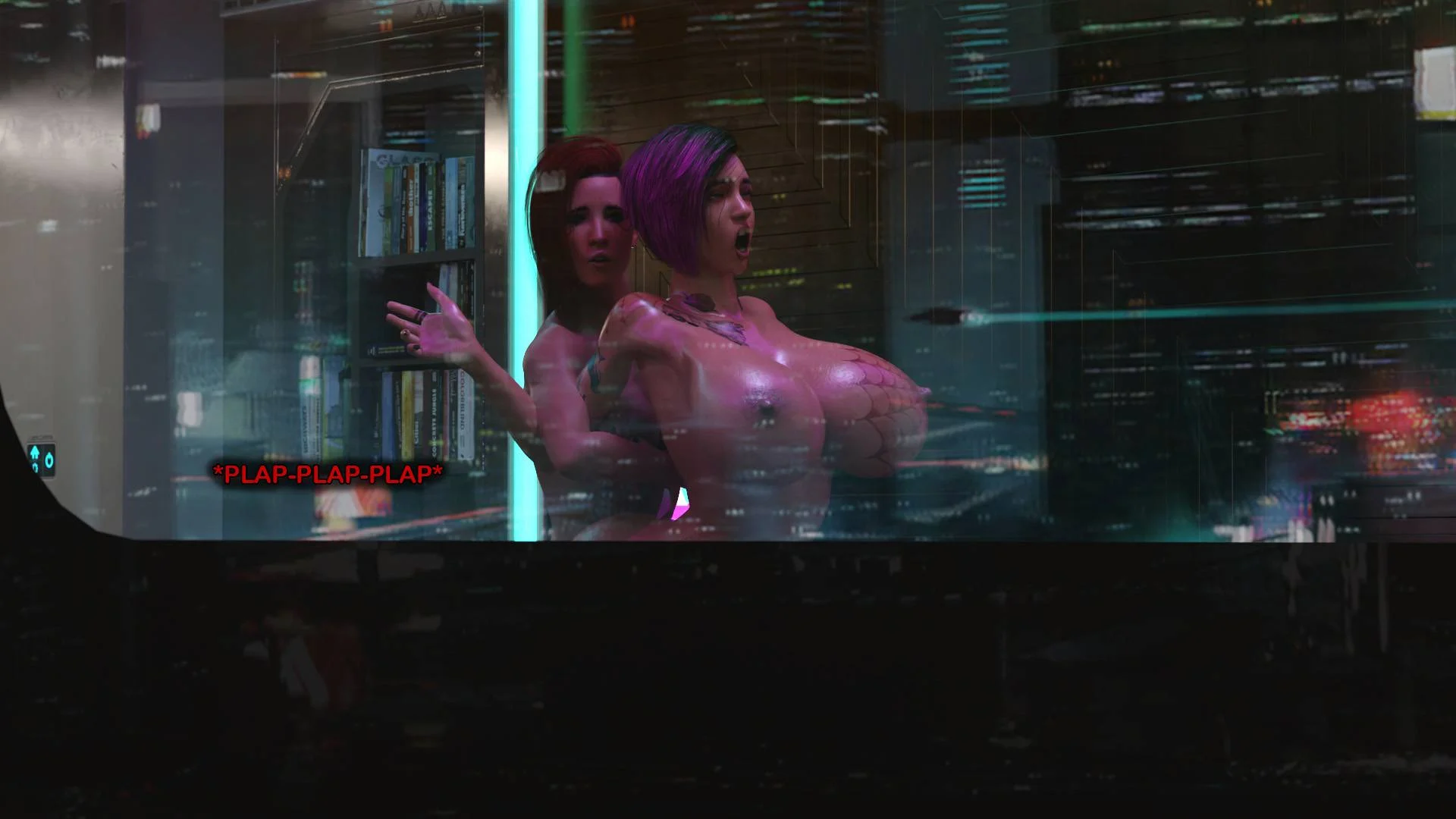 Confronting Judy (Cyberpunk 2077) [Serge3DX] 1 . Confronting Judy - Chapter 1 (Cyberpunk 2077) [Serge3DX] – page 35