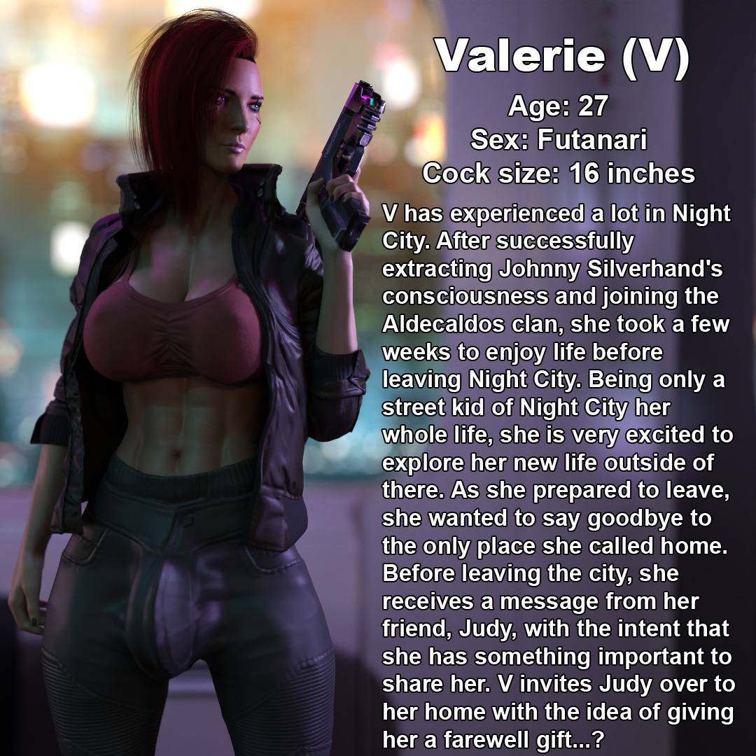 Confronting Judy (Cyberpunk 2077) [Serge3DX] 1 . Confronting Judy - Chapter 1 (Cyberpunk 2077) [Serge3DX] – page 85