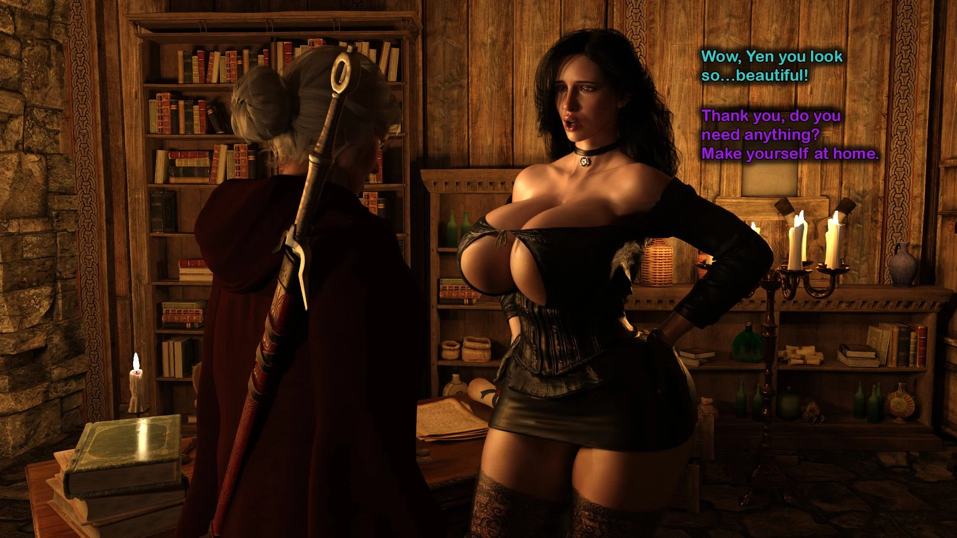 Yennerfer’s Ritual (The Witcher) [Serge3DX] 1 . Yennerfer's Ritual - Chapter 1 (The Witcher) [Serge3DX] – page 9