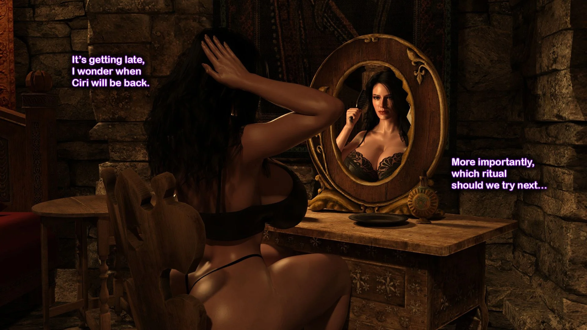 Yennerfer’s Ritual (The Witcher) [Serge3DX] 1 . Yennerfer's Ritual - Chapter 1 (The Witcher) [Serge3DX] – page 105