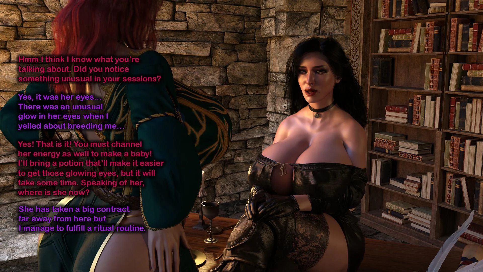 Yennerfer’s Ritual (The Witcher) [Serge3DX] 1 . Yennerfer's Ritual - Chapter 1 (The Witcher) [Serge3DX] – page 255
