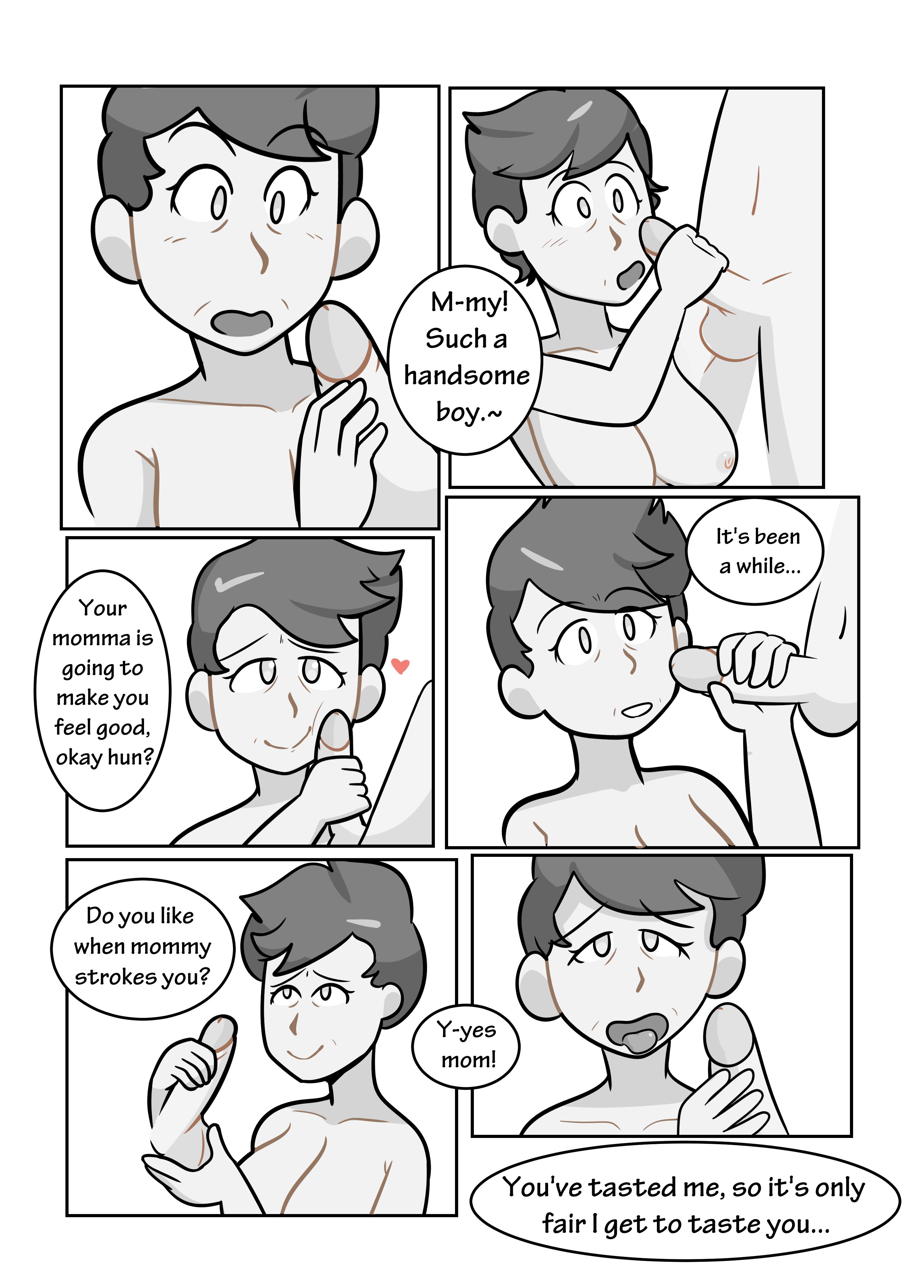Uhh Mom, Why Are You Taking Your Clothes Off? [DeadEndDraws] 1 . Uhh Mom, Why Are You Taking Your Clothes Off? - Chapter 1 [DeadEndDraws] – page 14