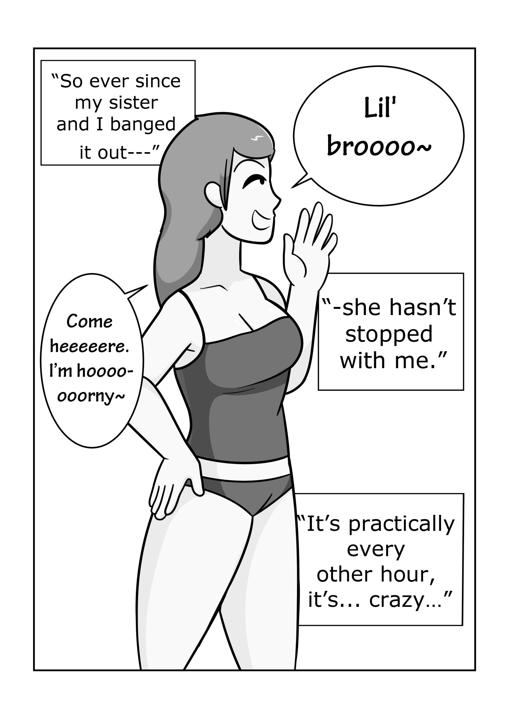 Why’s My Sis Wanna Bang So Much? [DeadEndDraws] 1 . Why's My Sis Wanna Bang So Much? - Chapter 1 [DeadEndDraws] – page 3