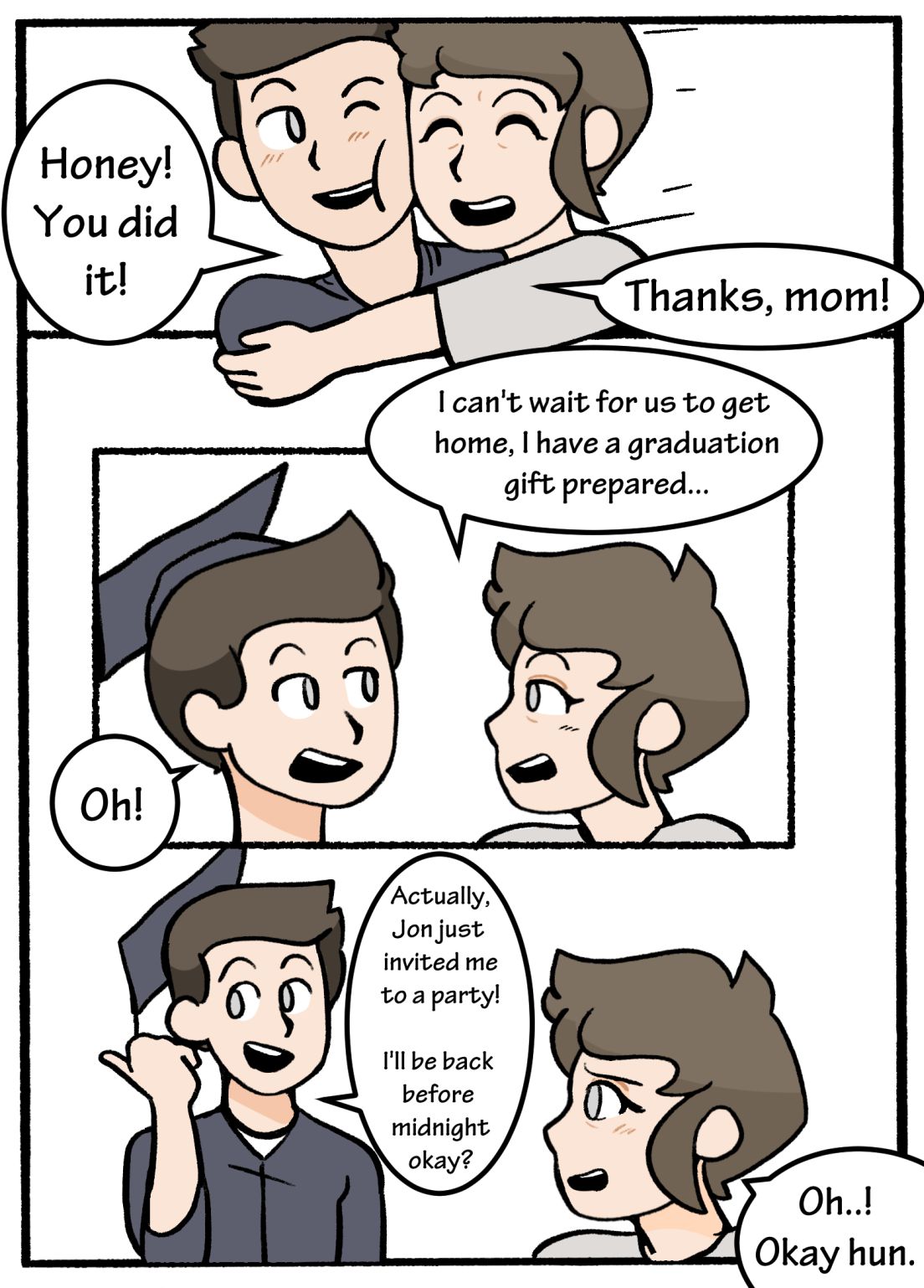 Incest Graduation Day [DeadEndDraws] 1 . Incest Graduation Day - Chapter 1 [DeadEndDraws] – page 2