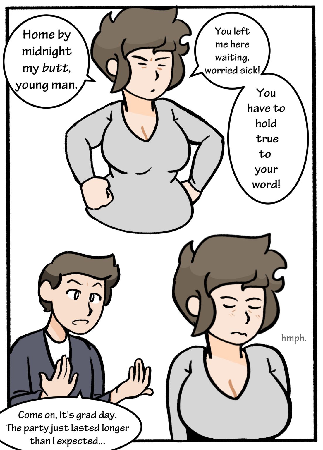 Incest Graduation Day [DeadEndDraws] 1 . Incest Graduation Day - Chapter 1 [DeadEndDraws] – page 5