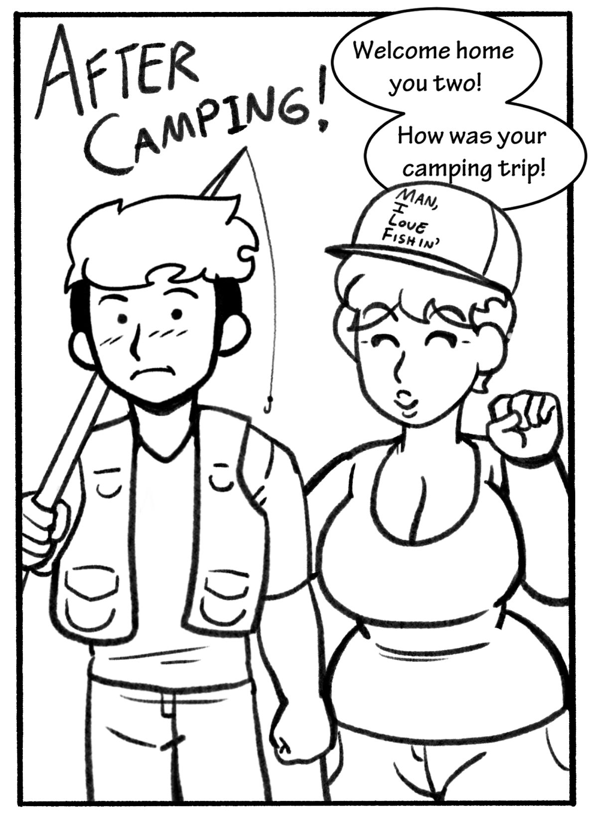 Camping With Mom! [DeadEndDraws] 2 . After Camping - Chapter 2 [DeadEndDraws] – page 1