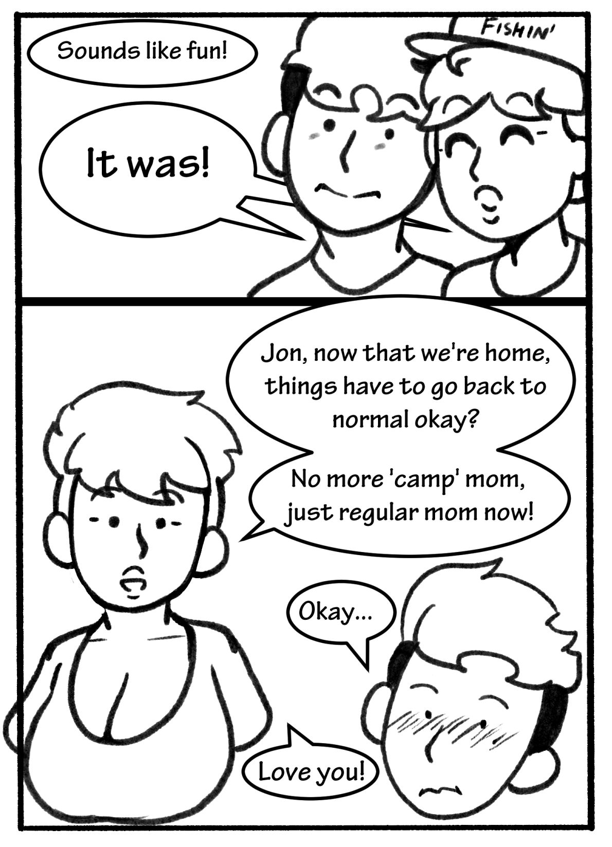 Camping With Mom! [DeadEndDraws] 2 . After Camping - Chapter 2 [DeadEndDraws] – page 3