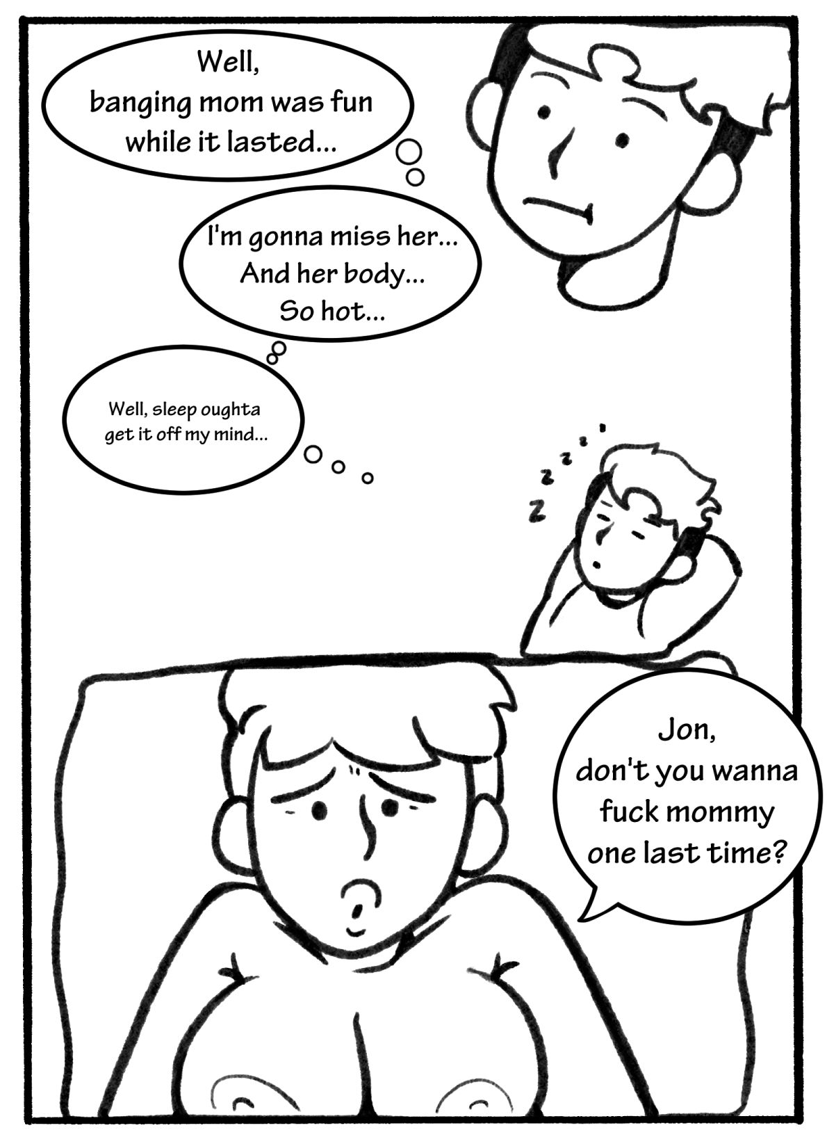 Camping With Mom! [DeadEndDraws] 2 . After Camping - Chapter 2 [DeadEndDraws] – page 4