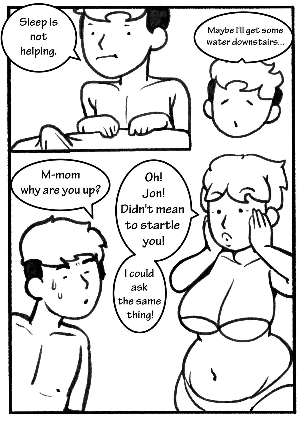 Camping With Mom! [DeadEndDraws] 2 . After Camping - Chapter 2 [DeadEndDraws] – page 5