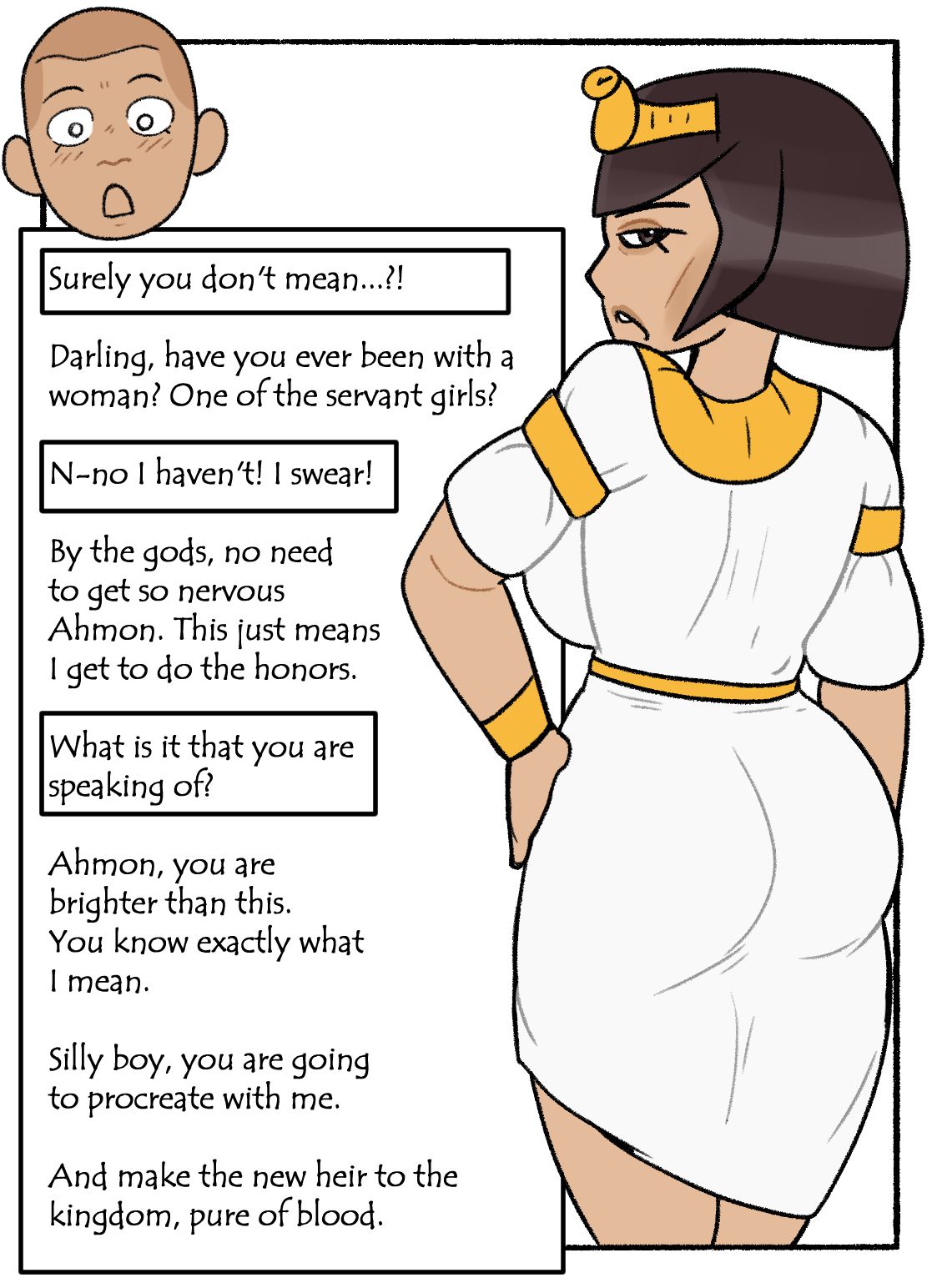 Keeping The Bloodline [DeadEndDraws] 1 . Keeping The Bloodline - Chapter 1 [DeadEndDraws] – page 9