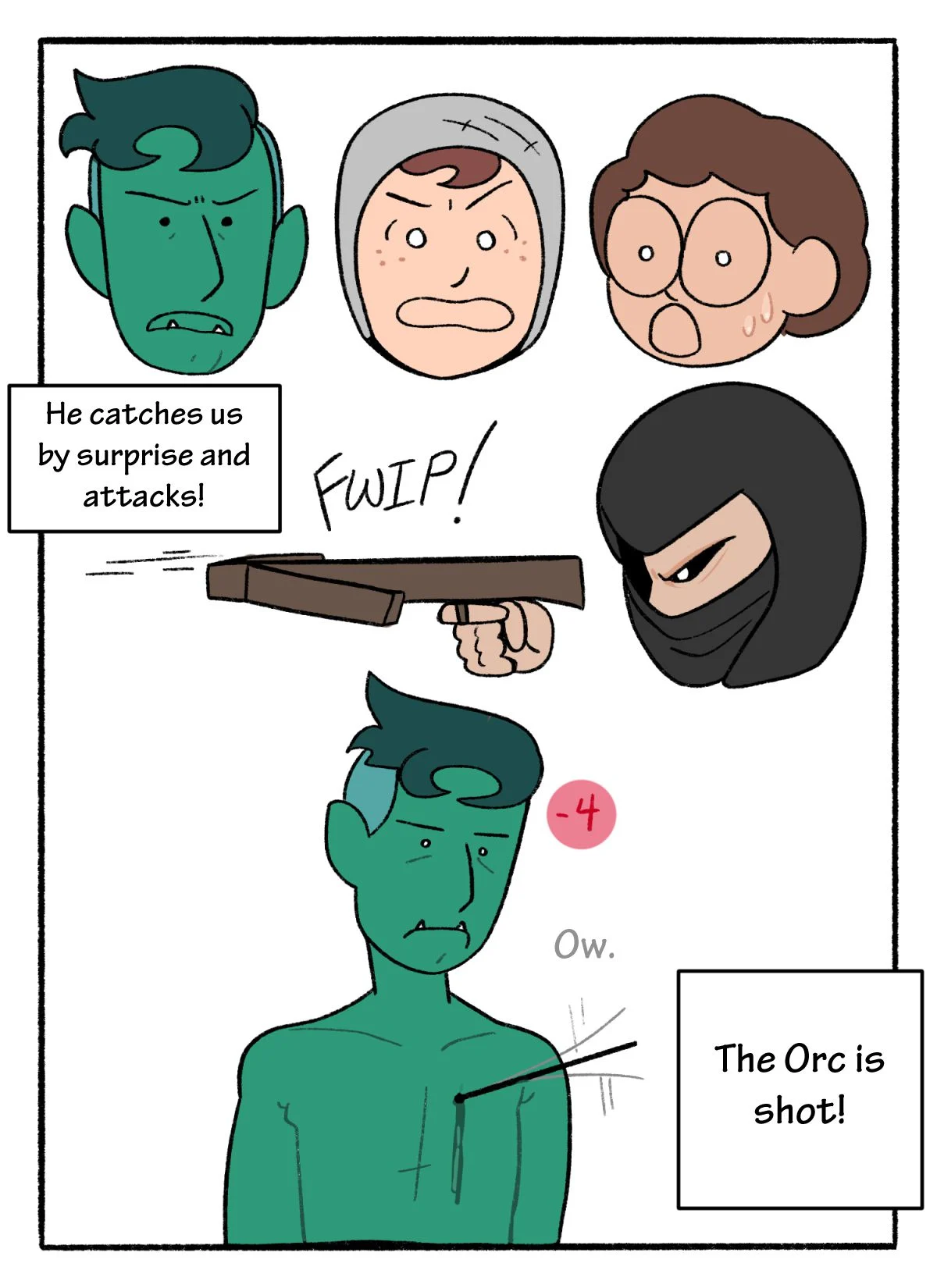 Mom! Don’t Interrupt Our DnD Campaign! [DeadEndDraws] 2 . Mom! Don't Interrupt Our DnD Campaign! - Chapter 2 [DeadEndDraws] – page 11