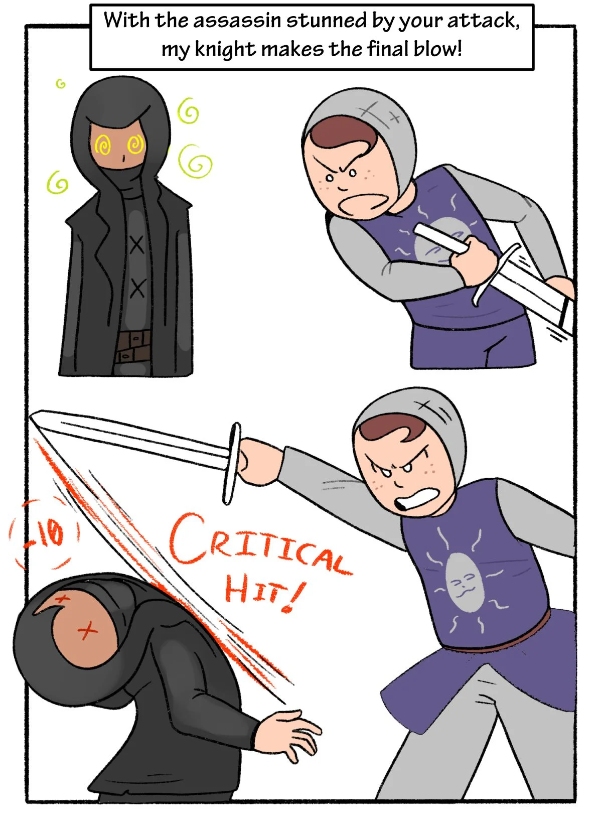 Mom! Don’t Interrupt Our DnD Campaign! [DeadEndDraws] 2 . Mom! Don't Interrupt Our DnD Campaign! - Chapter 2 [DeadEndDraws] – page 14