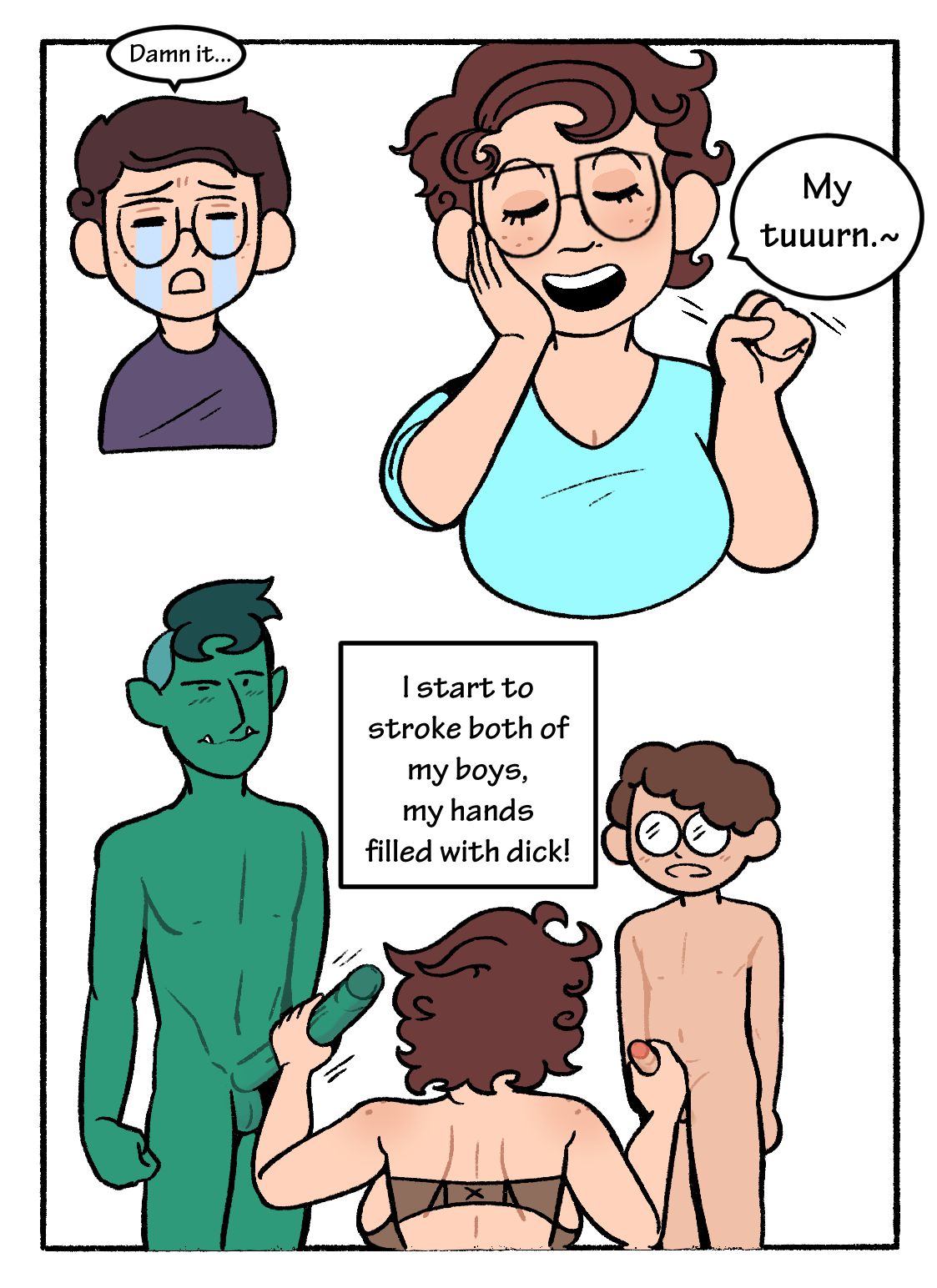 Mom! Don’t Interrupt Our DnD Campaign! [DeadEndDraws] 1 . Mom! Don't Interrupt Our DnD Campaign! - Chapter 1 [DeadEndDraws] – page 24