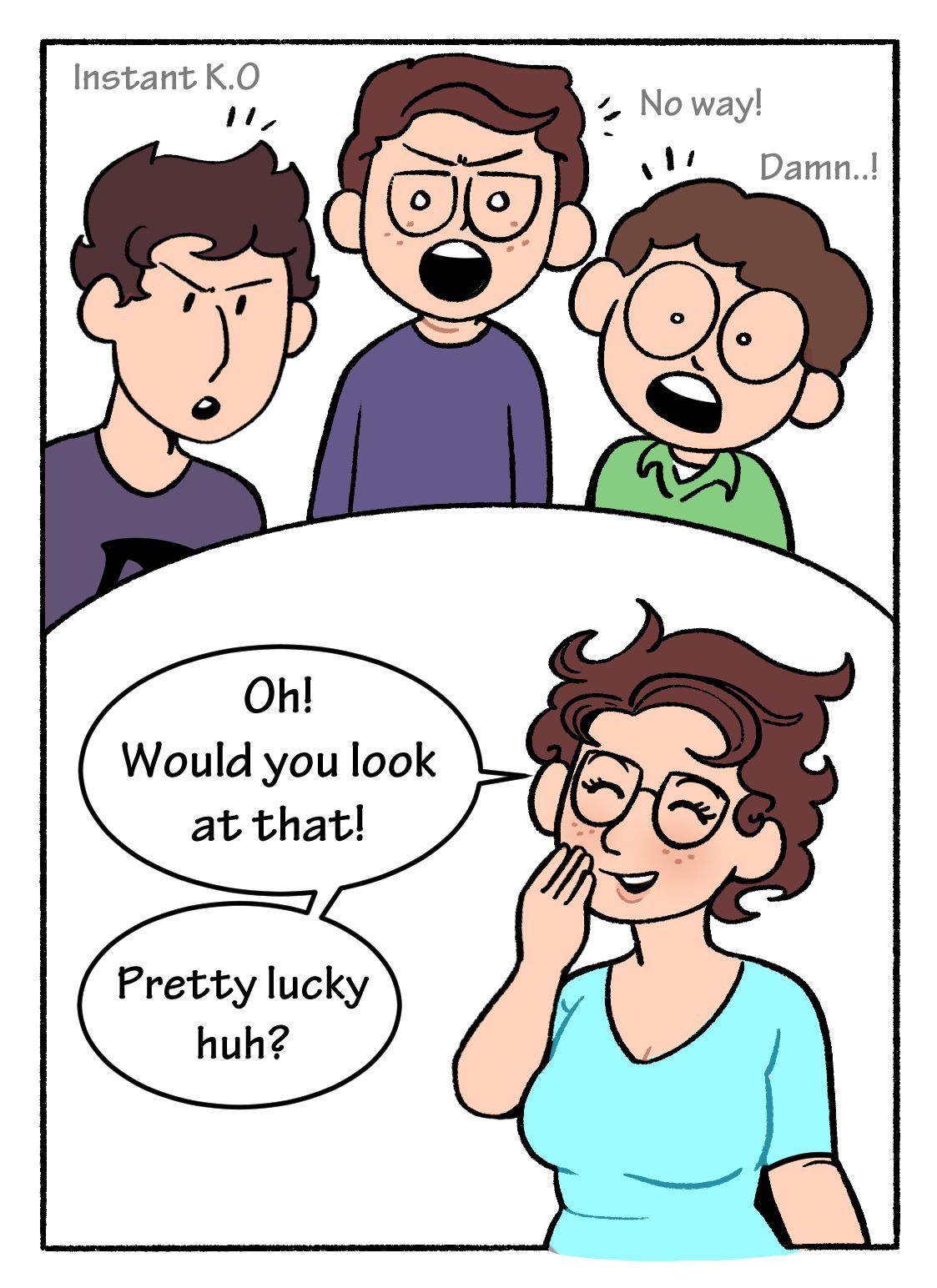 Mom! Don’t Interrupt Our DnD Campaign! [DeadEndDraws] 1 . Mom! Don't Interrupt Our DnD Campaign! - Chapter 1 [DeadEndDraws] – page 9