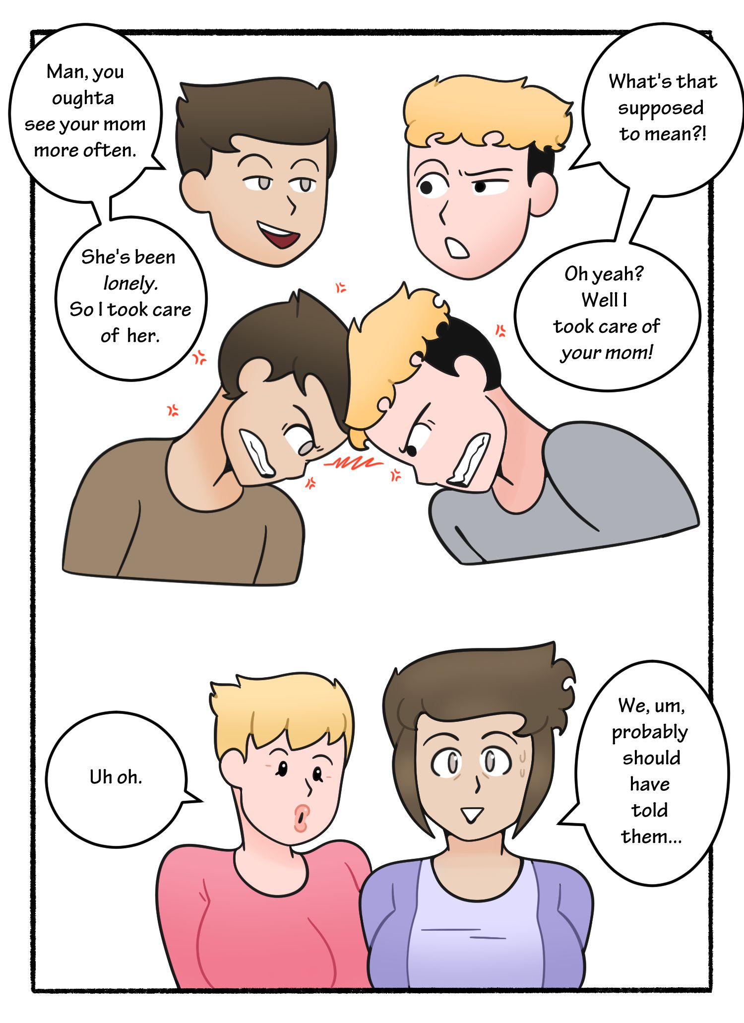Swapping Moms [DeadEndDraws] 1 . Swapping Moms - Chapter 1 [DeadEndDraws] – page 47