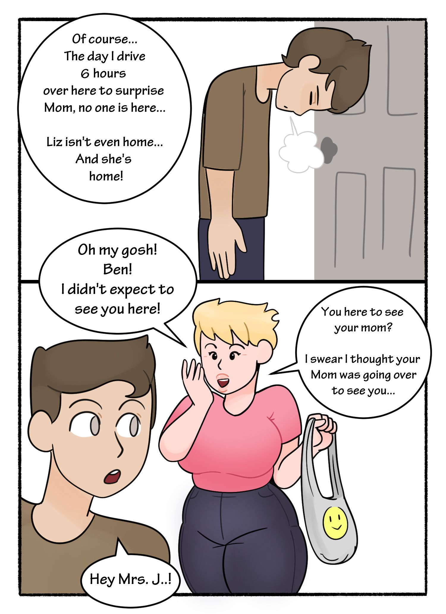 Swapping Moms [DeadEndDraws] 1 . Swapping Moms - Chapter 1 [DeadEndDraws] – page 8