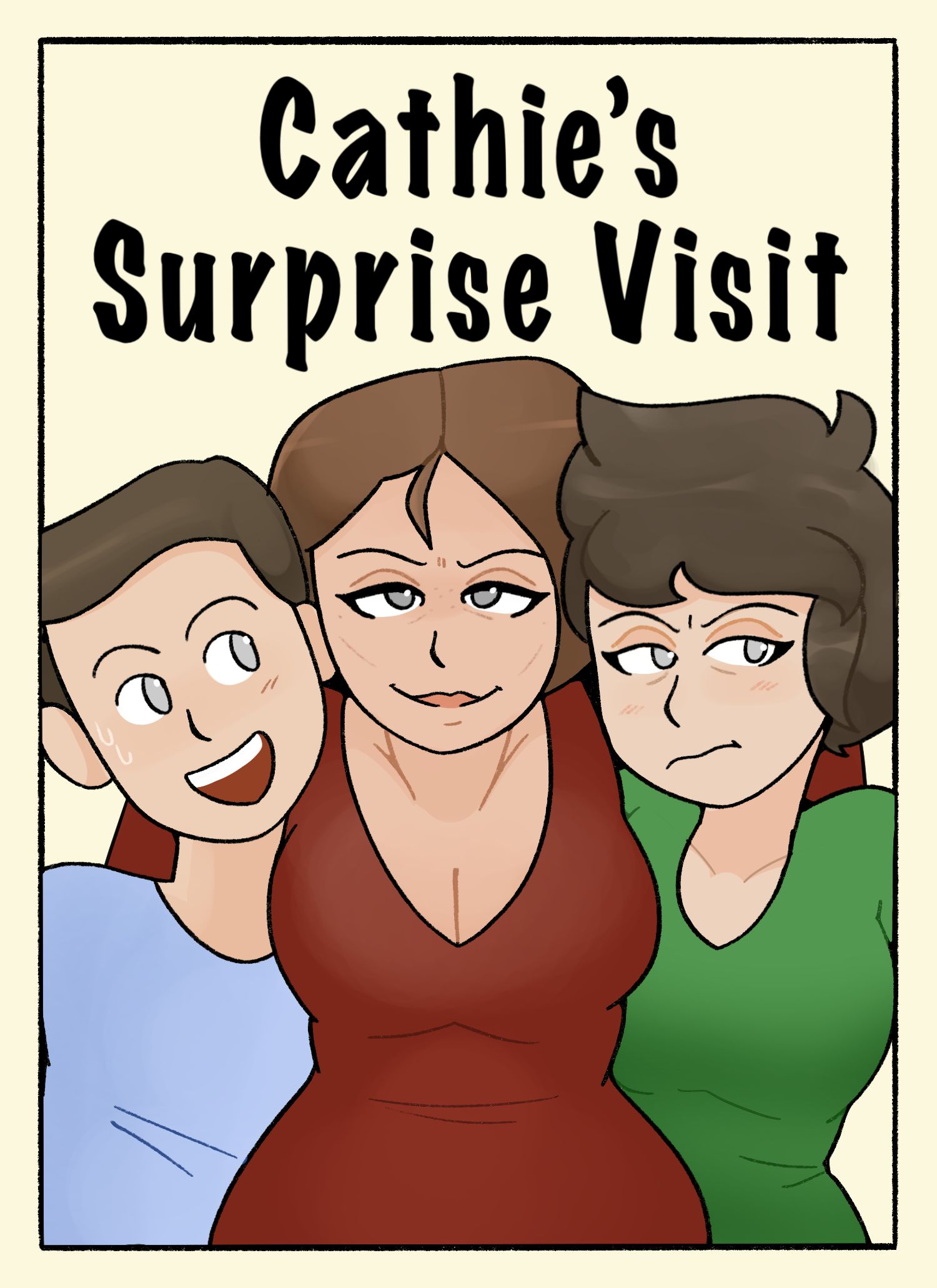 Cathie’s Surprise Visit [DeadEndDraws] 1 . Cathie's Surprise Visit - Chapter 1 [DeadEndDraws] – page 1
