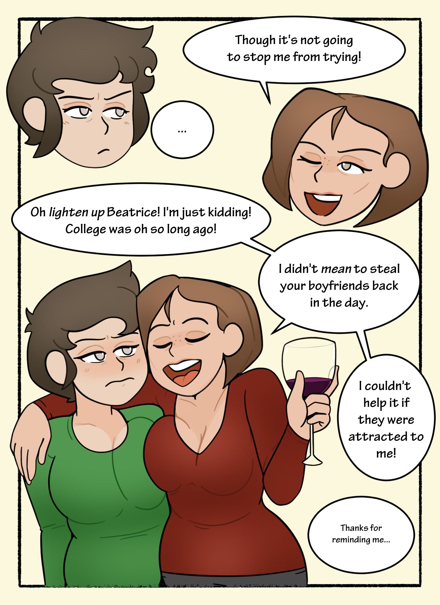 Cathie’s Surprise Visit [DeadEndDraws] 1 . Cathie's Surprise Visit - Chapter 1 [DeadEndDraws] – page 10