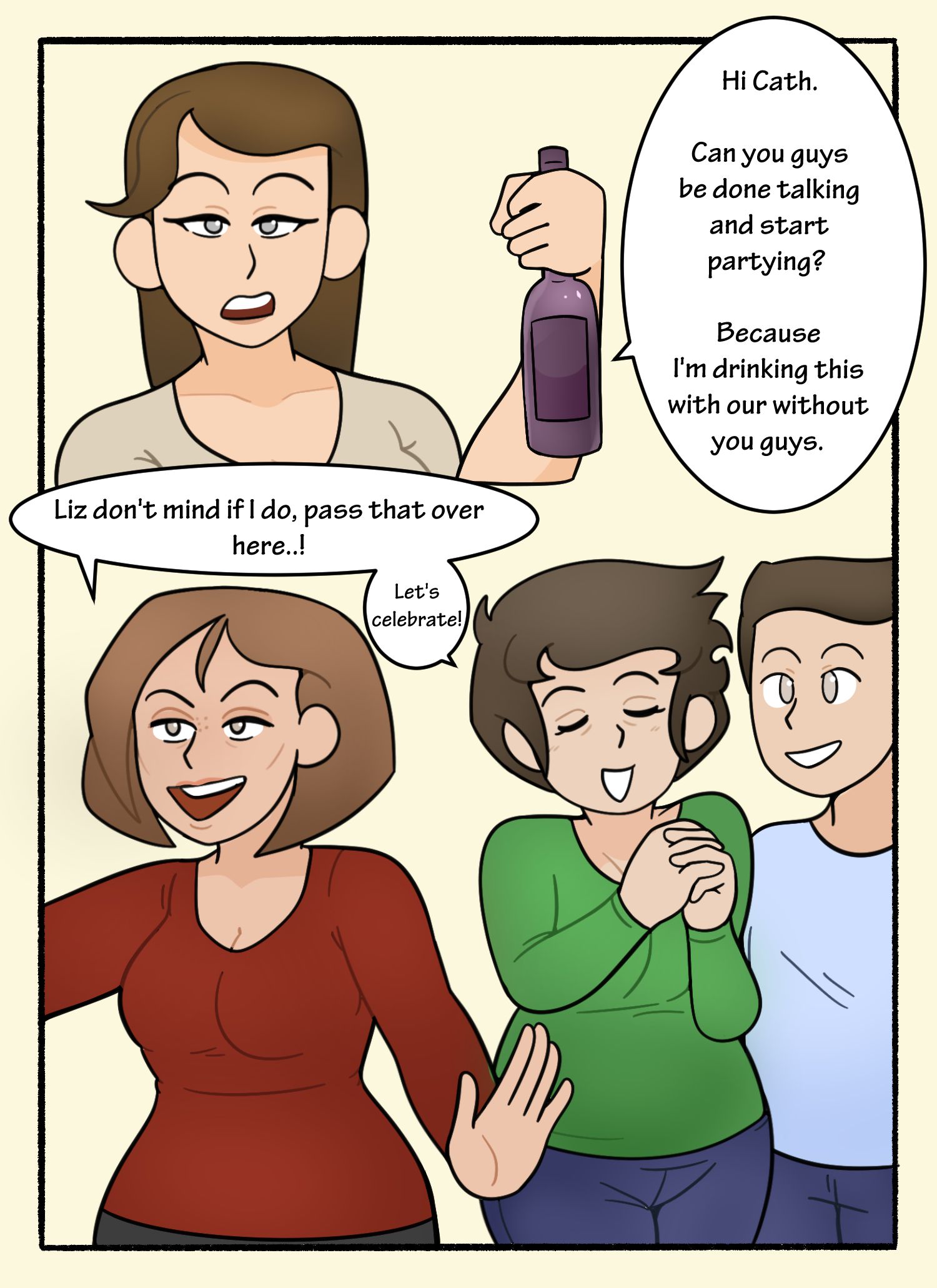 Cathie’s Surprise Visit [DeadEndDraws] 1 . Cathie's Surprise Visit - Chapter 1 [DeadEndDraws] – page 11