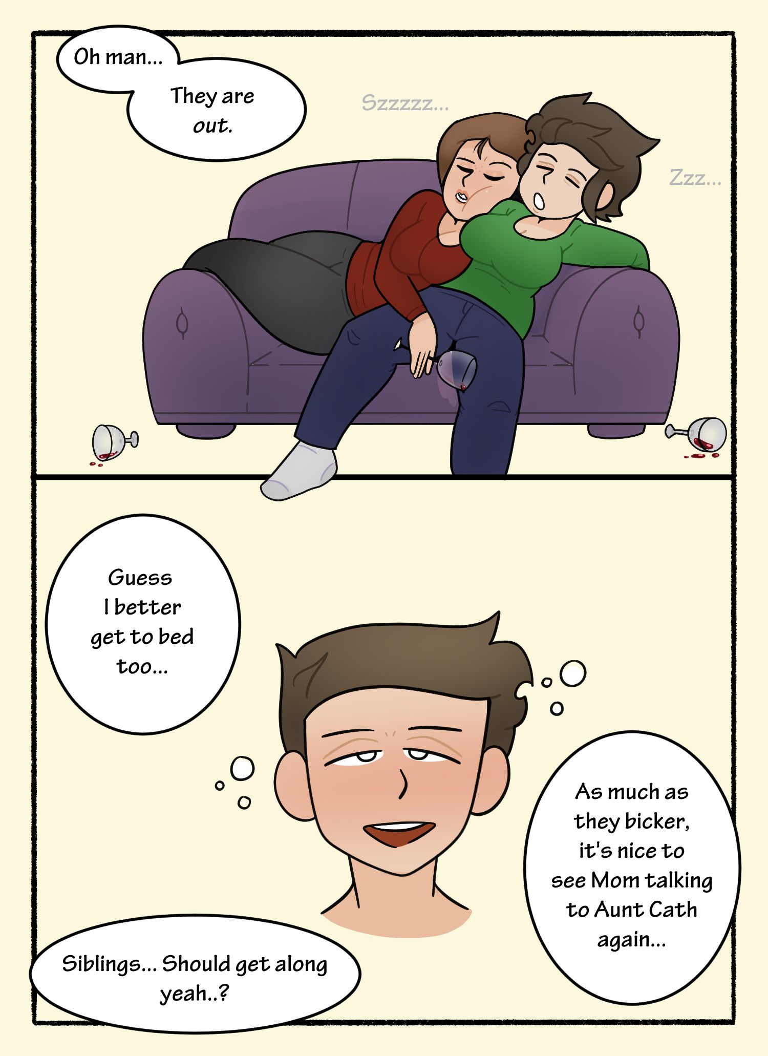 Cathie’s Surprise Visit [DeadEndDraws] 1 . Cathie's Surprise Visit - Chapter 1 [DeadEndDraws] – page 13