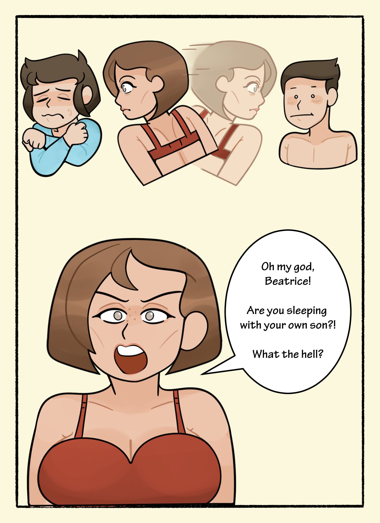 Cathie’s Surprise Visit [DeadEndDraws] 1 . Cathie's Surprise Visit - Chapter 1 [DeadEndDraws] – page 22