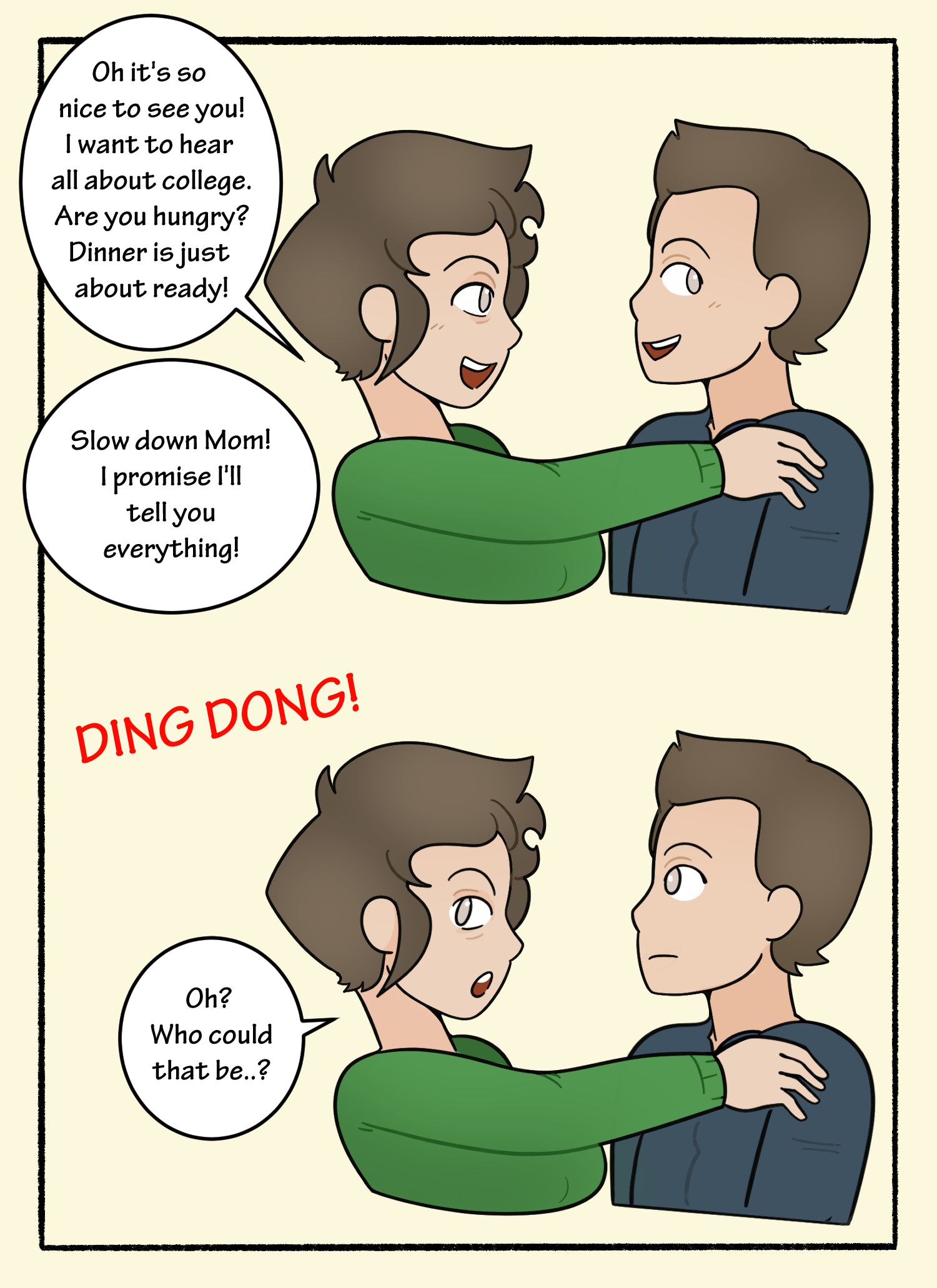 Cathie’s Surprise Visit [DeadEndDraws] 1 . Cathie's Surprise Visit - Chapter 1 [DeadEndDraws] – page 5