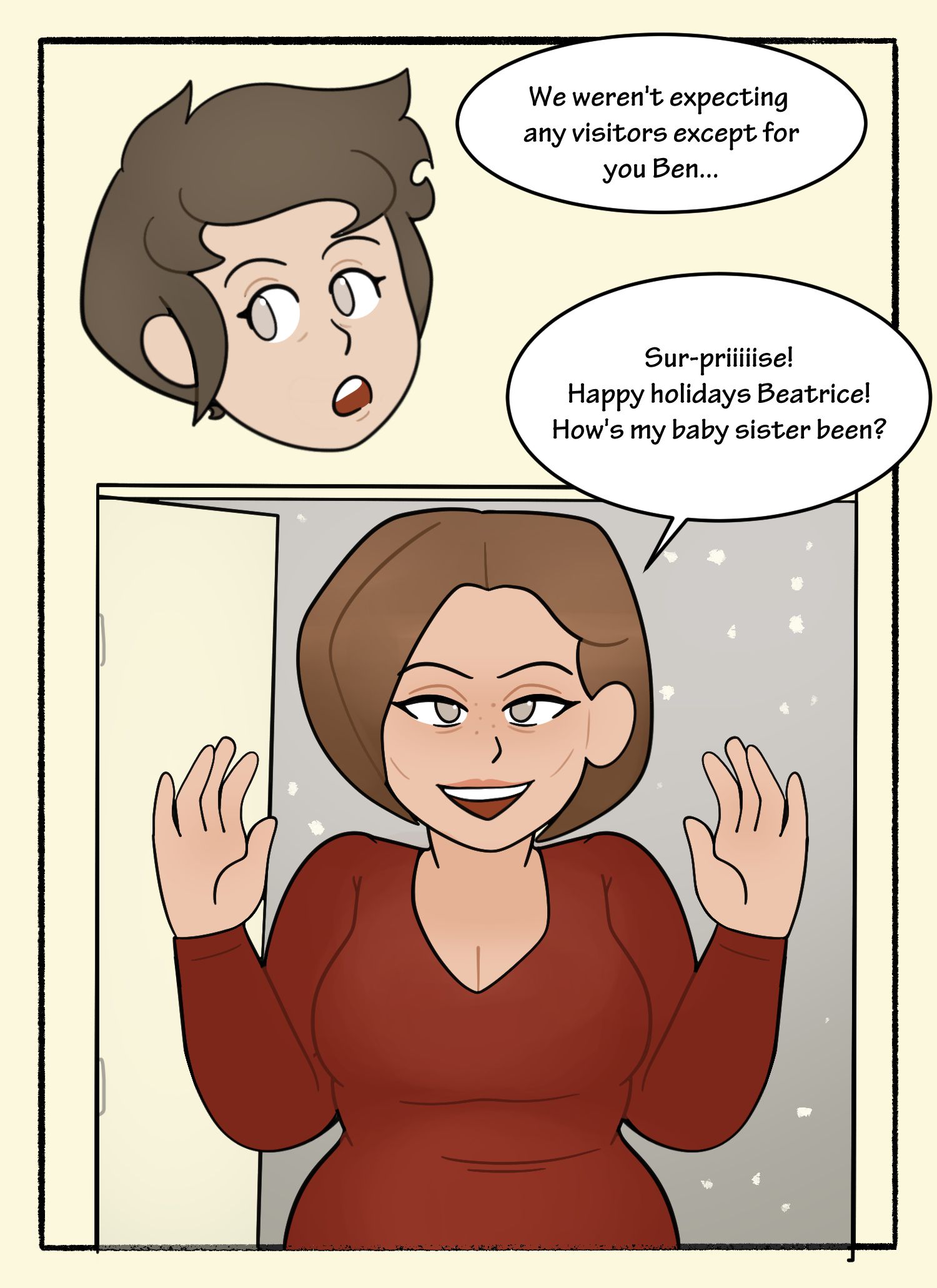 Cathie’s Surprise Visit [DeadEndDraws] 1 . Cathie's Surprise Visit - Chapter 1 [DeadEndDraws] – page 6