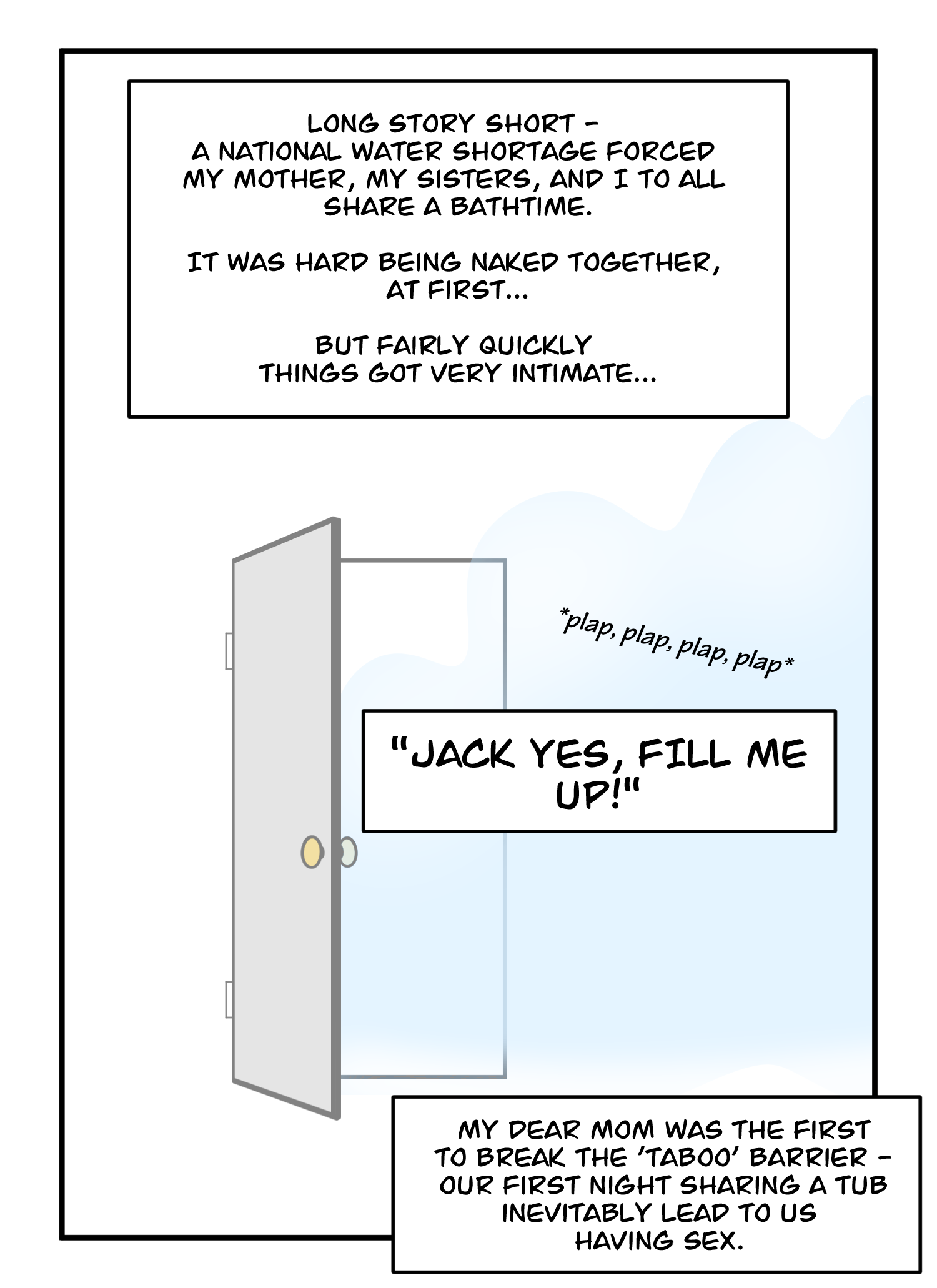 Bathtime, Together! [DeadEndDraws] 3 . It's Bathtime, Yet Again - Chapter 3 [DeadEndDraws] – page 3