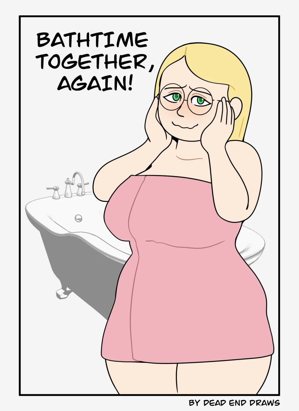 Bathtime, Together! [DeadEndDraws] 2 . Bathtime Together, Again! - Chapter 2 [DeadEndDraws] – page 1