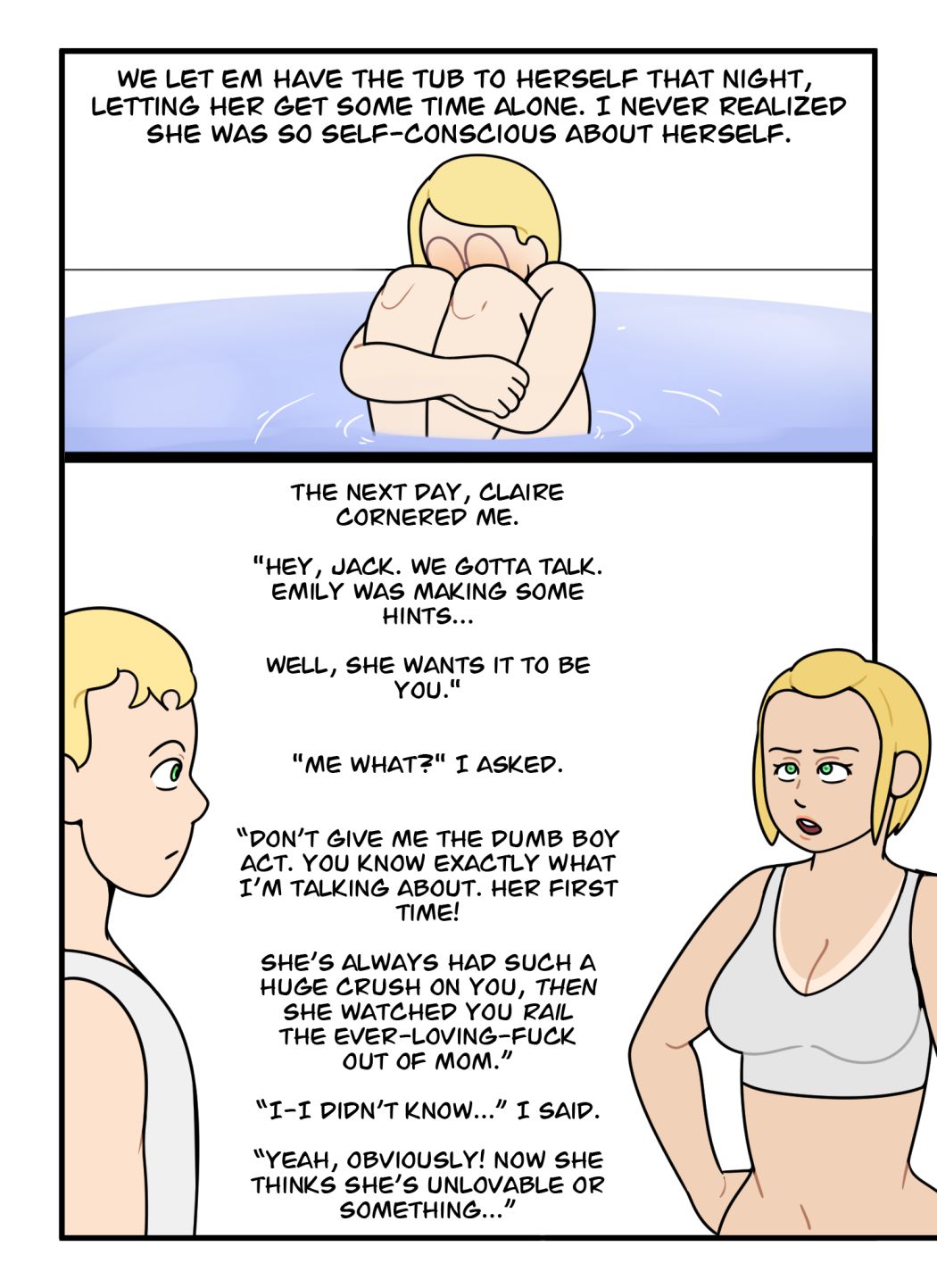 Bathtime, Together! [DeadEndDraws] 2 . Bathtime Together, Again! - Chapter 2 [DeadEndDraws] – page 15
