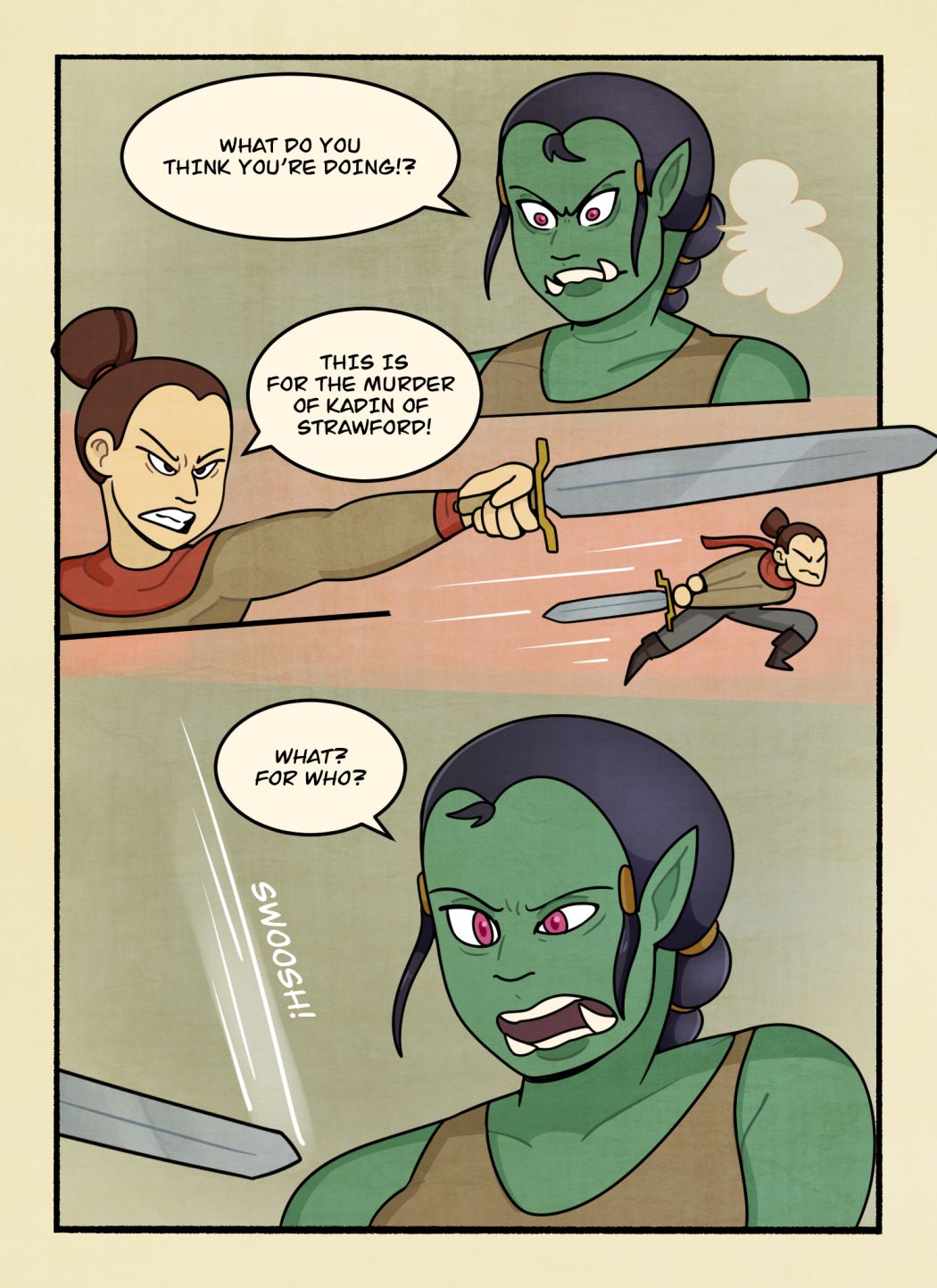 The Orc Slayer [DeadEndDraws] 1 . The Orc Slayer - Chapter 1 [DeadEndDraws] – page 17