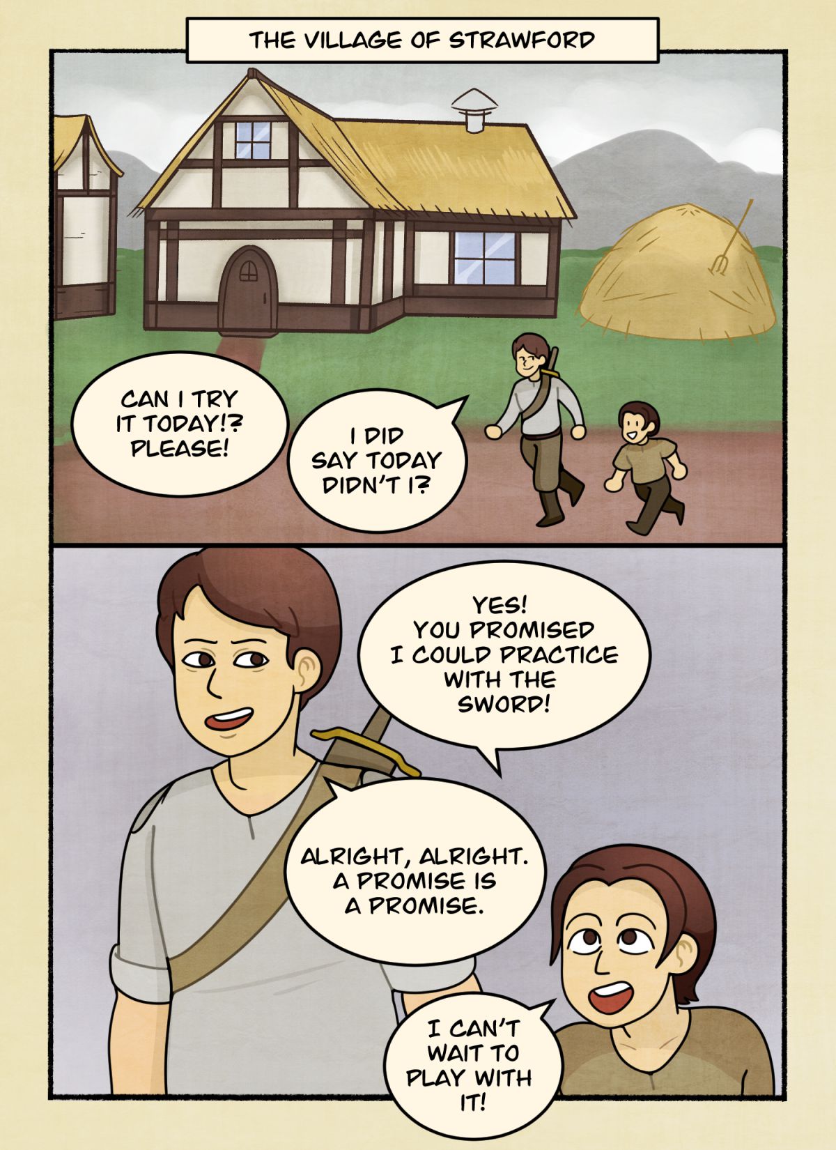 The Orc Slayer [DeadEndDraws] 1 . The Orc Slayer - Chapter 1 [DeadEndDraws] – page 2