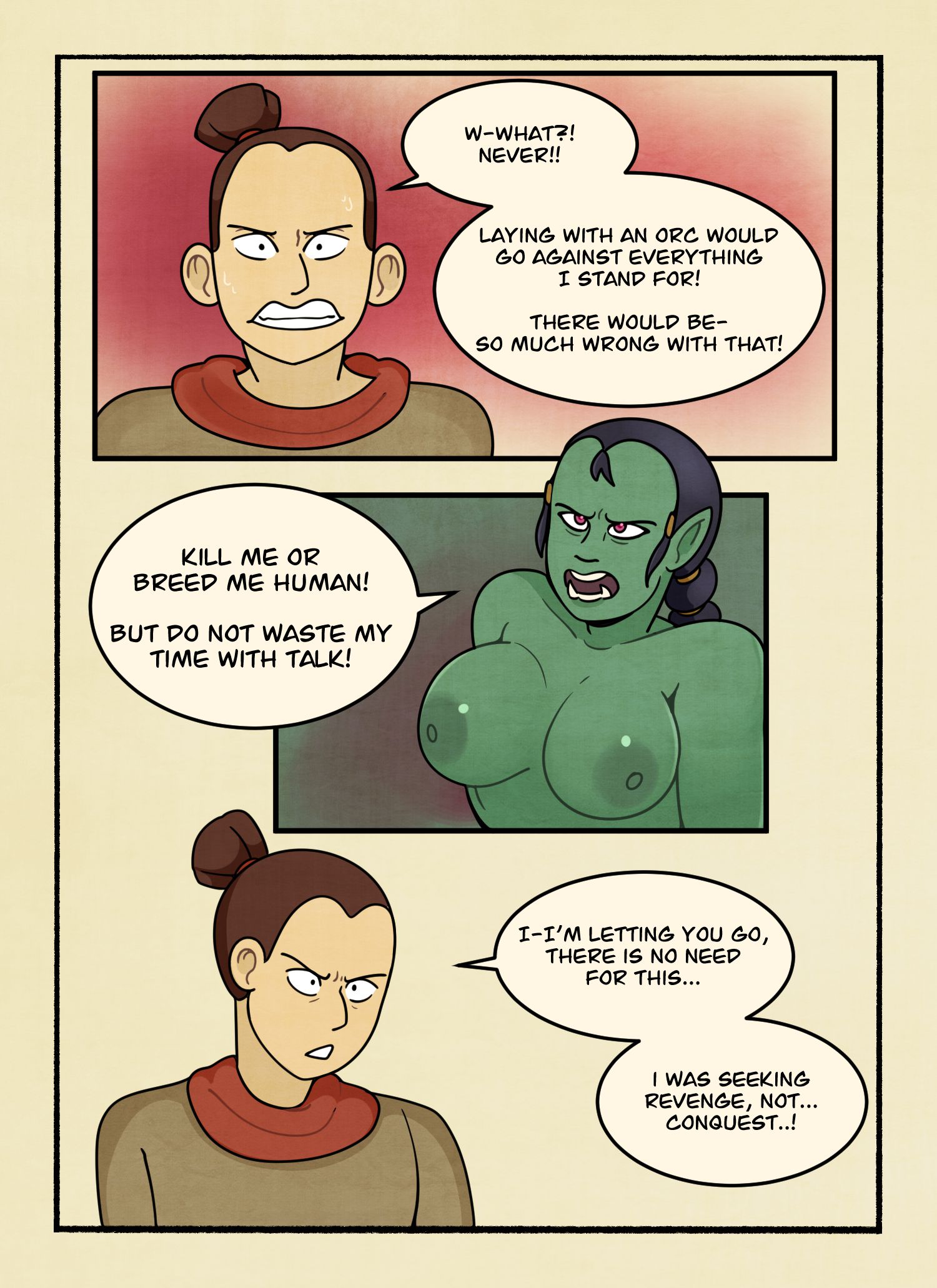 The Orc Slayer [DeadEndDraws] 1 . The Orc Slayer - Chapter 1 [DeadEndDraws] – page 23
